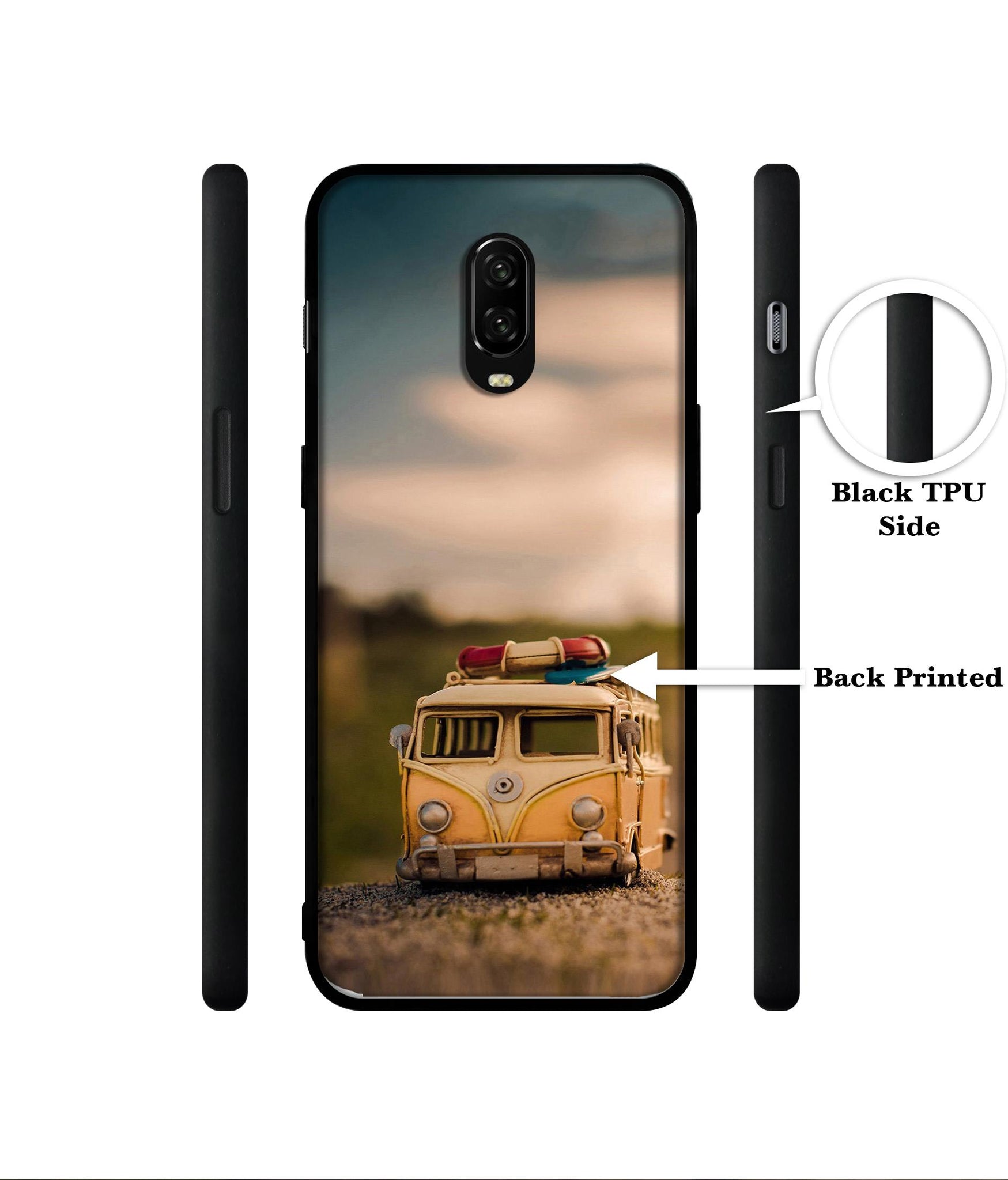 Toy Car Designer 2D Printed Back Case Cover for OnePlus 7 4G / 6T 4G