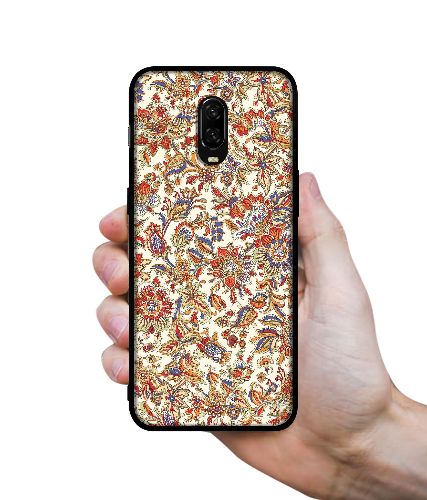 Floral Designer 2D Printed Back Case Cover for OnePlus 7 4G / 6T 4G