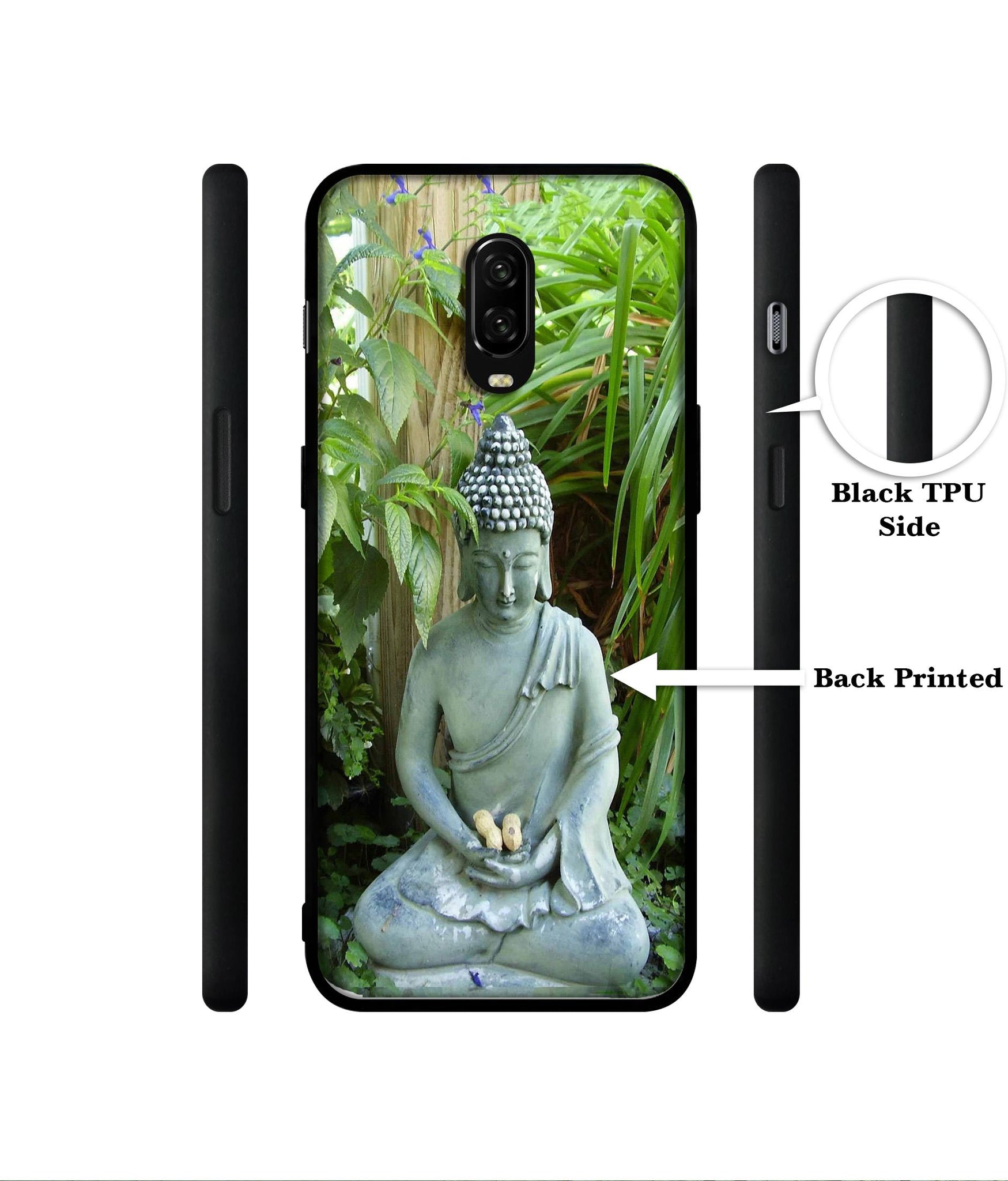 Buddhism Designer 2D Printed Back Case Cover for OnePlus 7 4G / 6T 4G