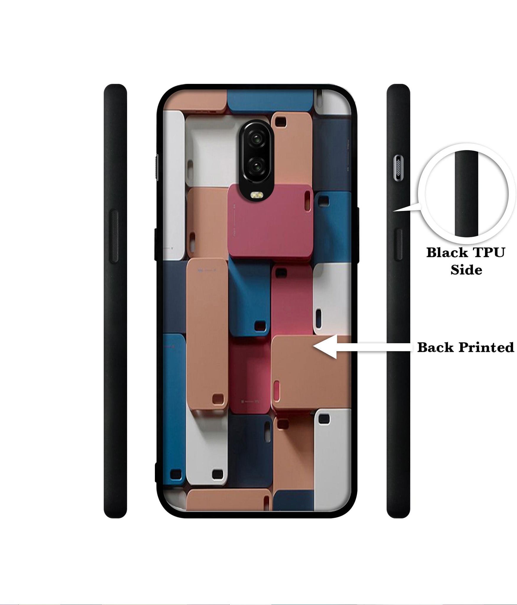 Mobile Cover Designer 2D Printed Back Case Cover for OnePlus 7 4G / 6T 4G