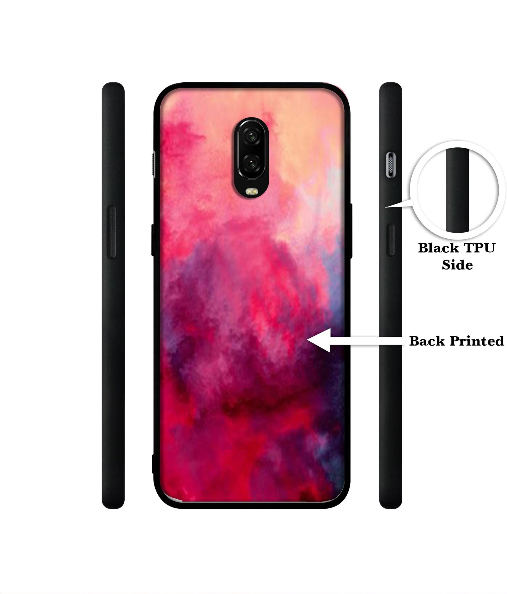 Holi Color Designer 2D Printed Back Case Cover for OnePlus 7 4G / 6T 4G