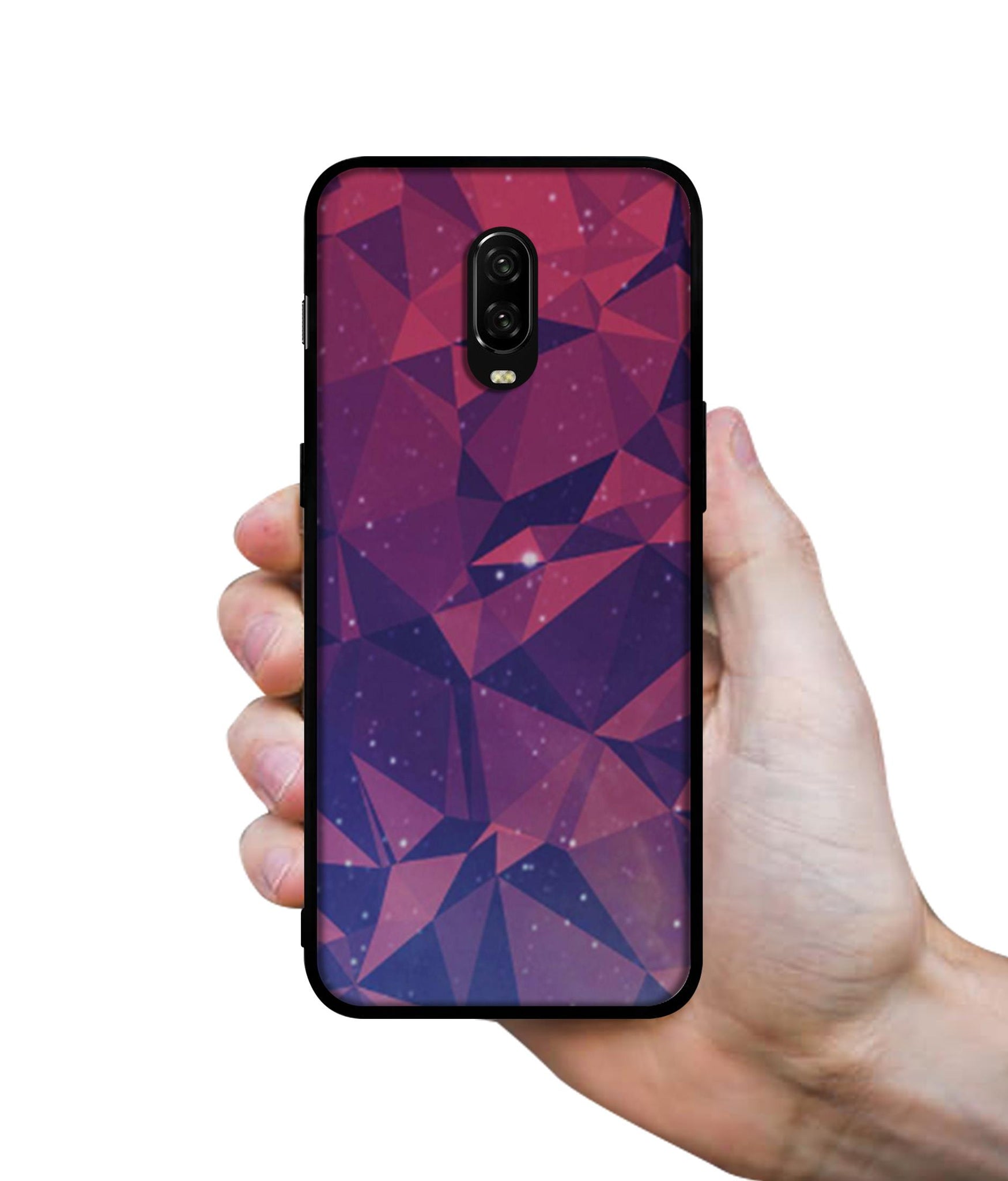 Bad Color Shape Designer 2D Printed Back Case Cover for OnePlus 7 4G / 6T 4G