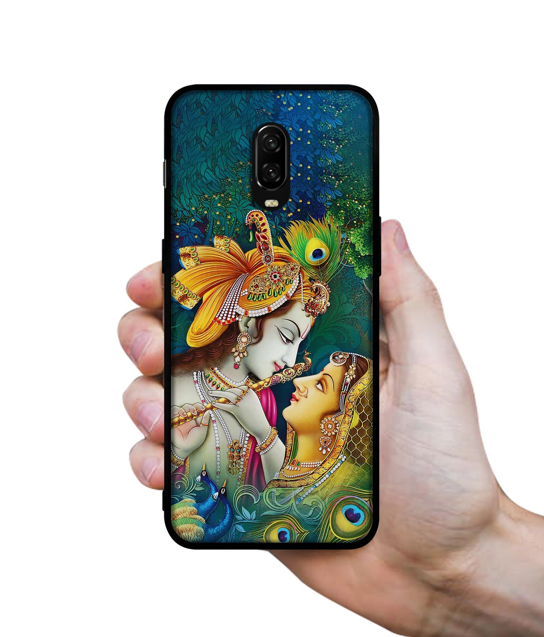Radha Kishan Love Designer 2D Printed Back Case Cover for OnePlus 7 4G / 6T 4G
