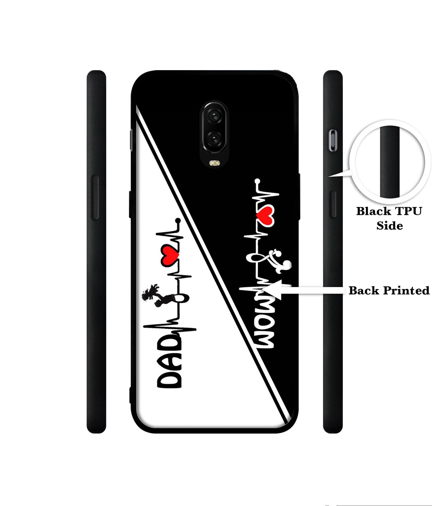 Mom and Dad Lover Designer 2D Printed Back Case Cover for OnePlus 7 4G / 6T 4G