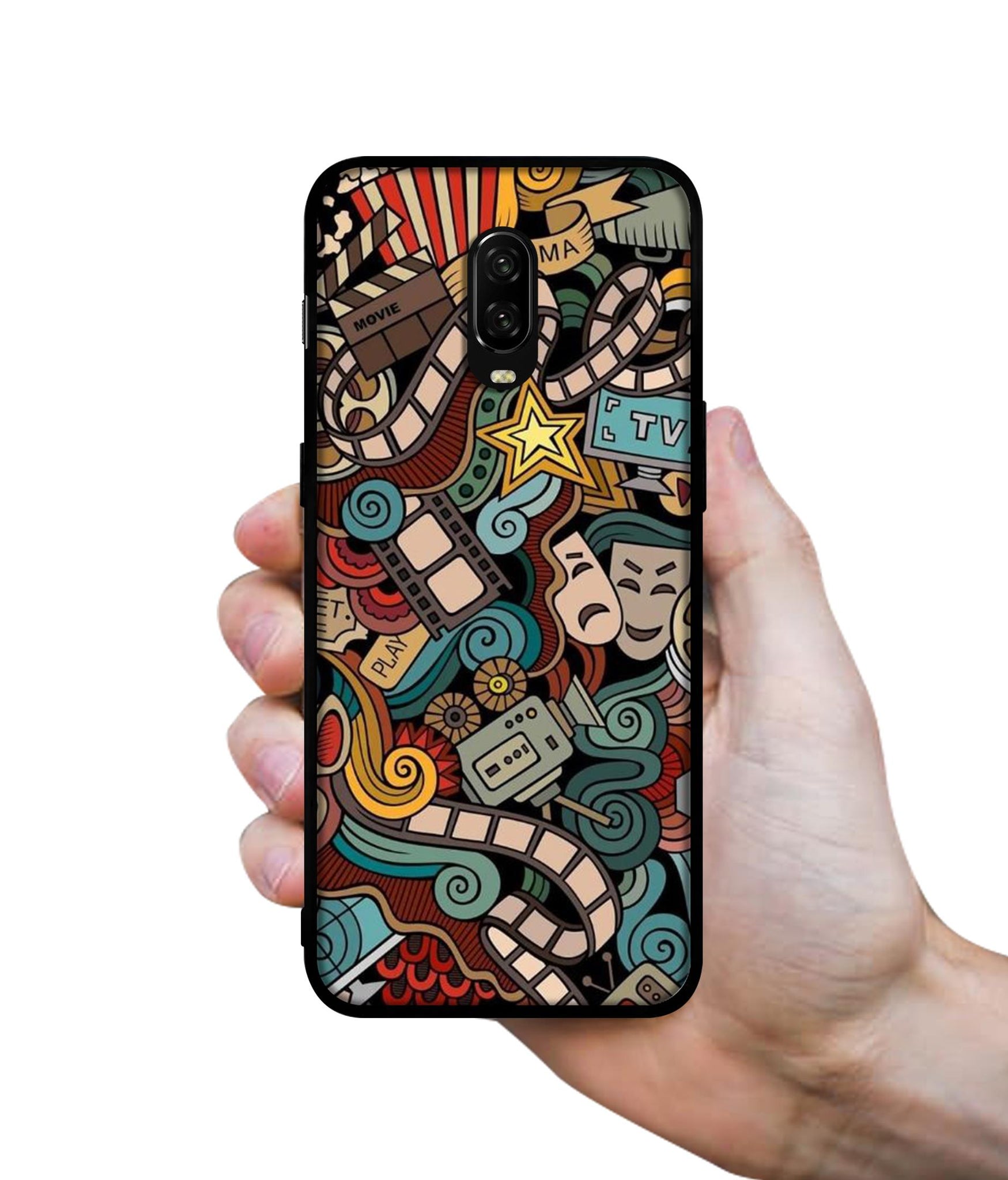 Movies Designer 2D Printed Back Case Cover for OnePlus 7 4G / 6T 4G