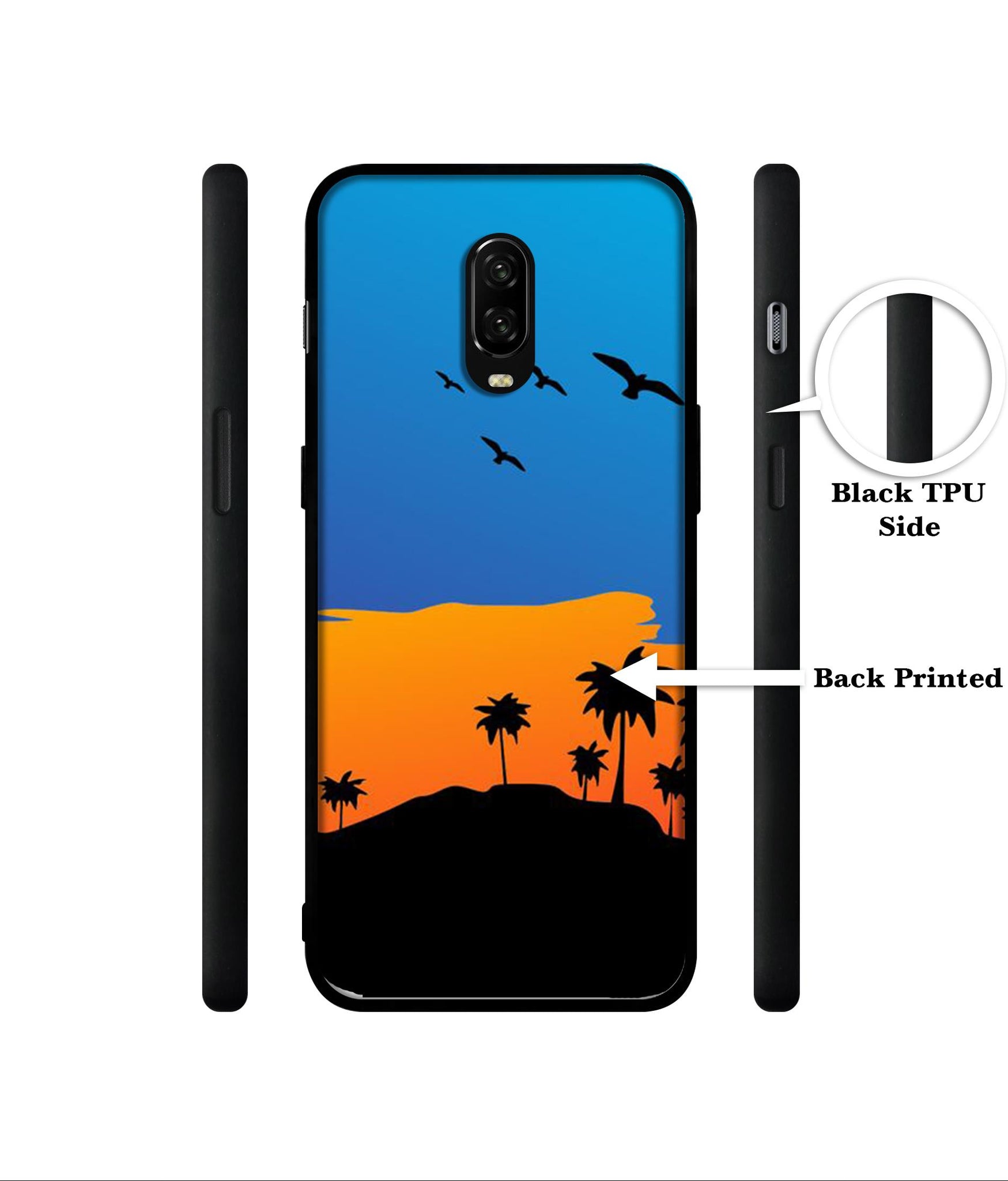 Nature Designer 2D Printed Back Case Cover for OnePlus 7 4G / 6T 4G