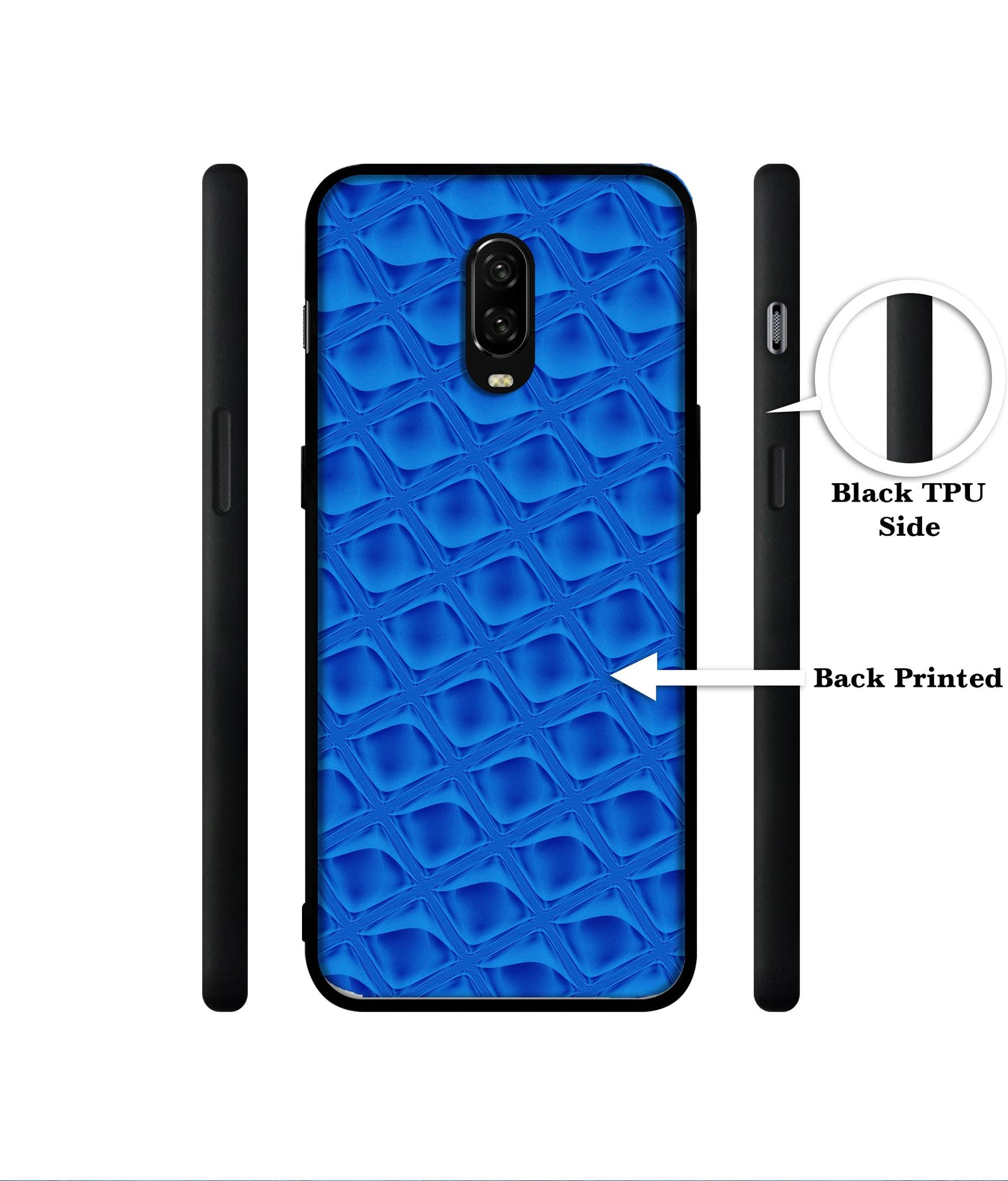 Blue Diamond Designer 2D Printed Back Case Cover for OnePlus 7 4G / 6T 4G