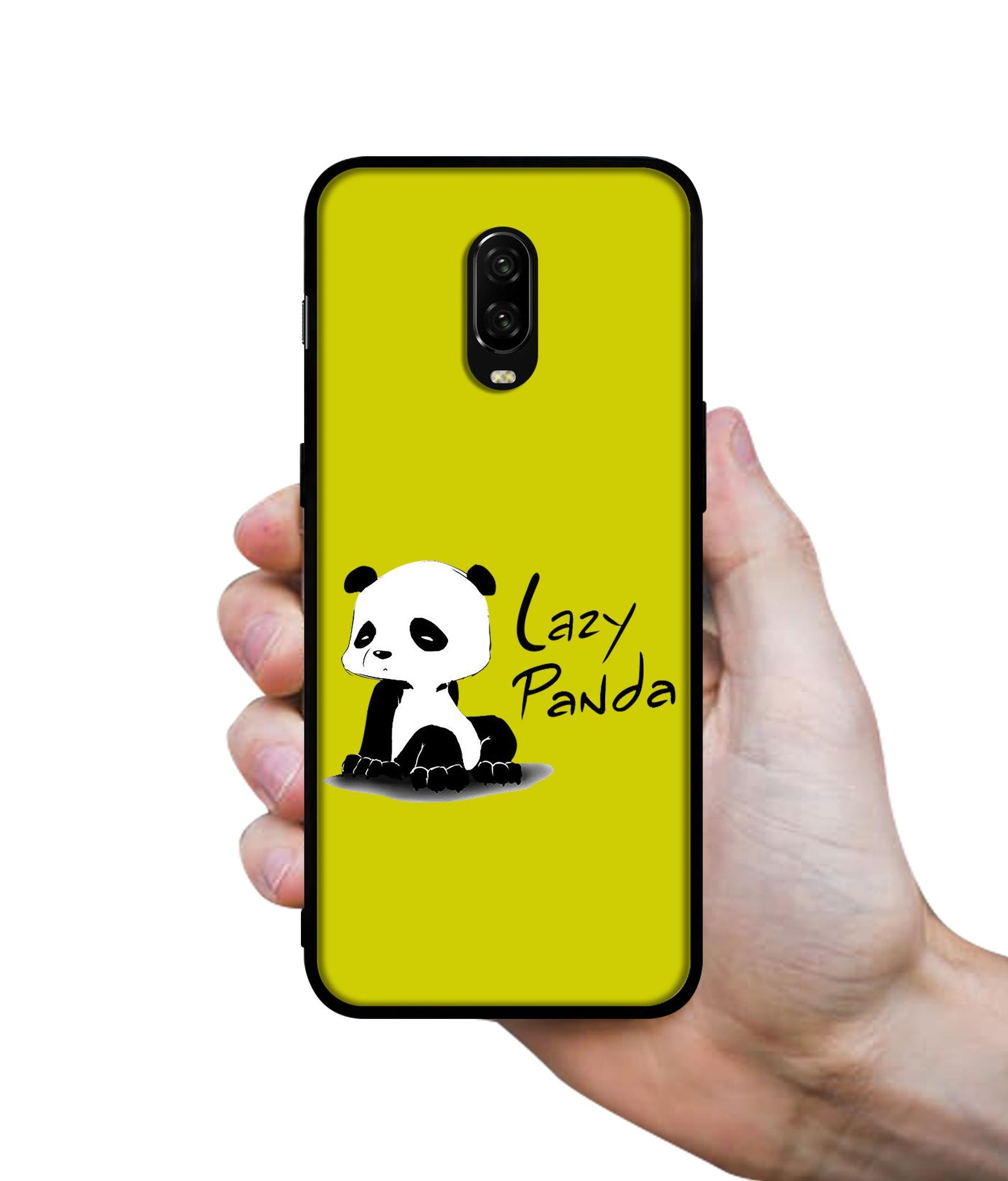 Lazy Panda Designer 2D Printed Back Case Cover for OnePlus 7 4G / 6T 4G
