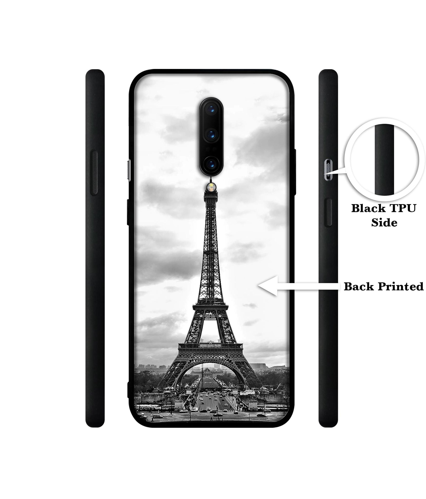 Eiffel Tower Designer 2D Printed Back Case Cover for OnePlus 7 Pro 4G