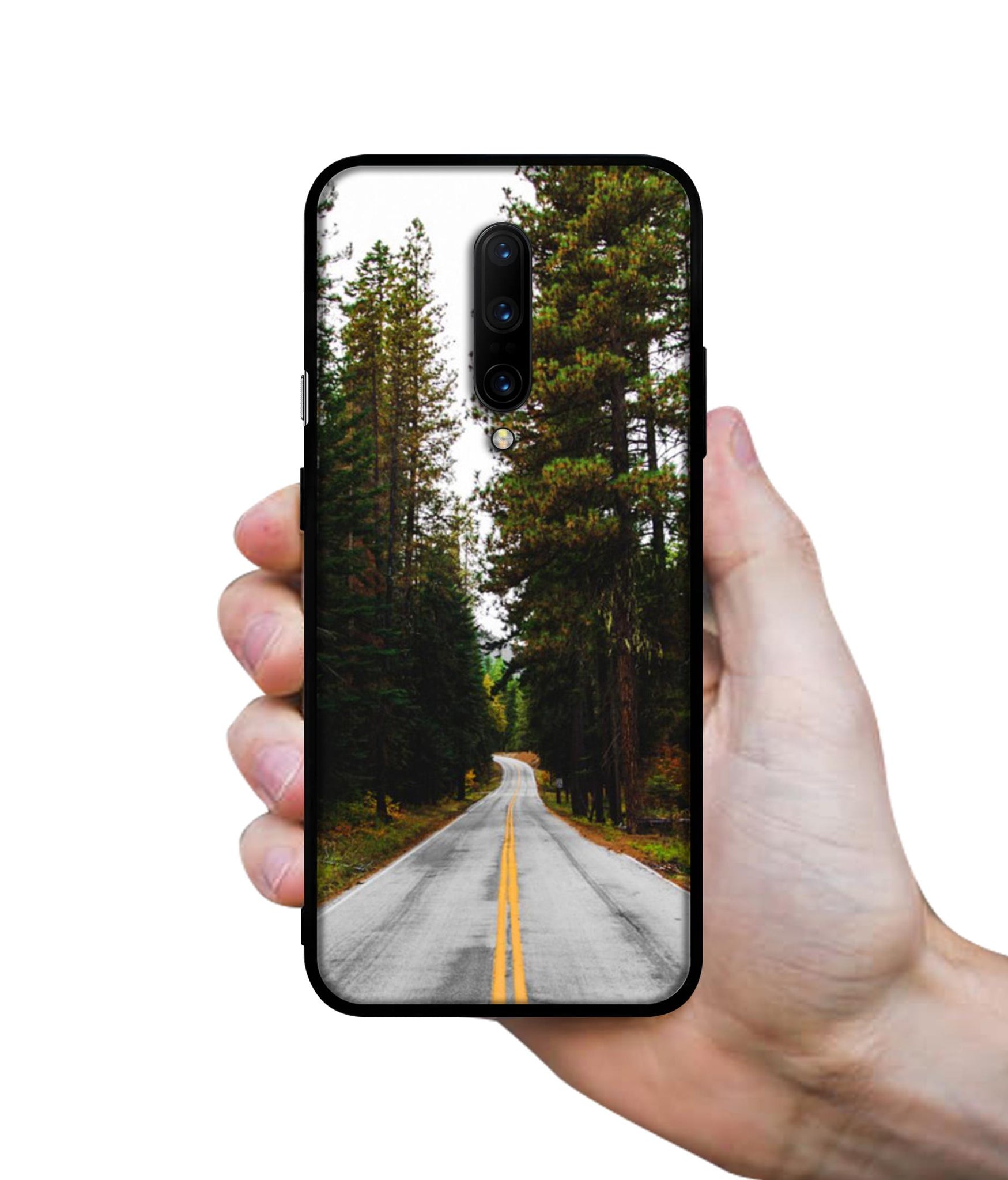 Road Photo Designer 2D Printed Back Case Cover for OnePlus 7 Pro 4G