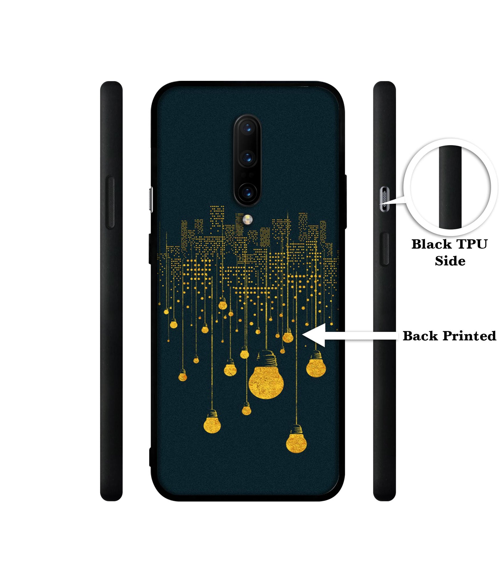 City Light Pattern Designer 2D Printed Back Case Cover for OnePlus 7 Pro 4G