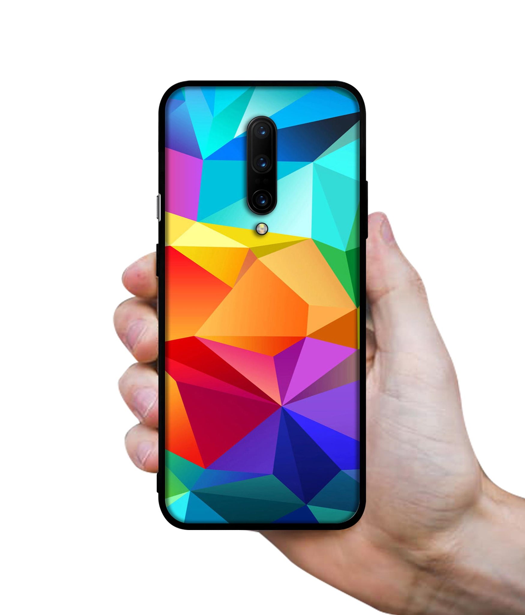 Colorful Pattern Designer 2D Printed Back Case Cover for OnePlus 7 Pro 4G