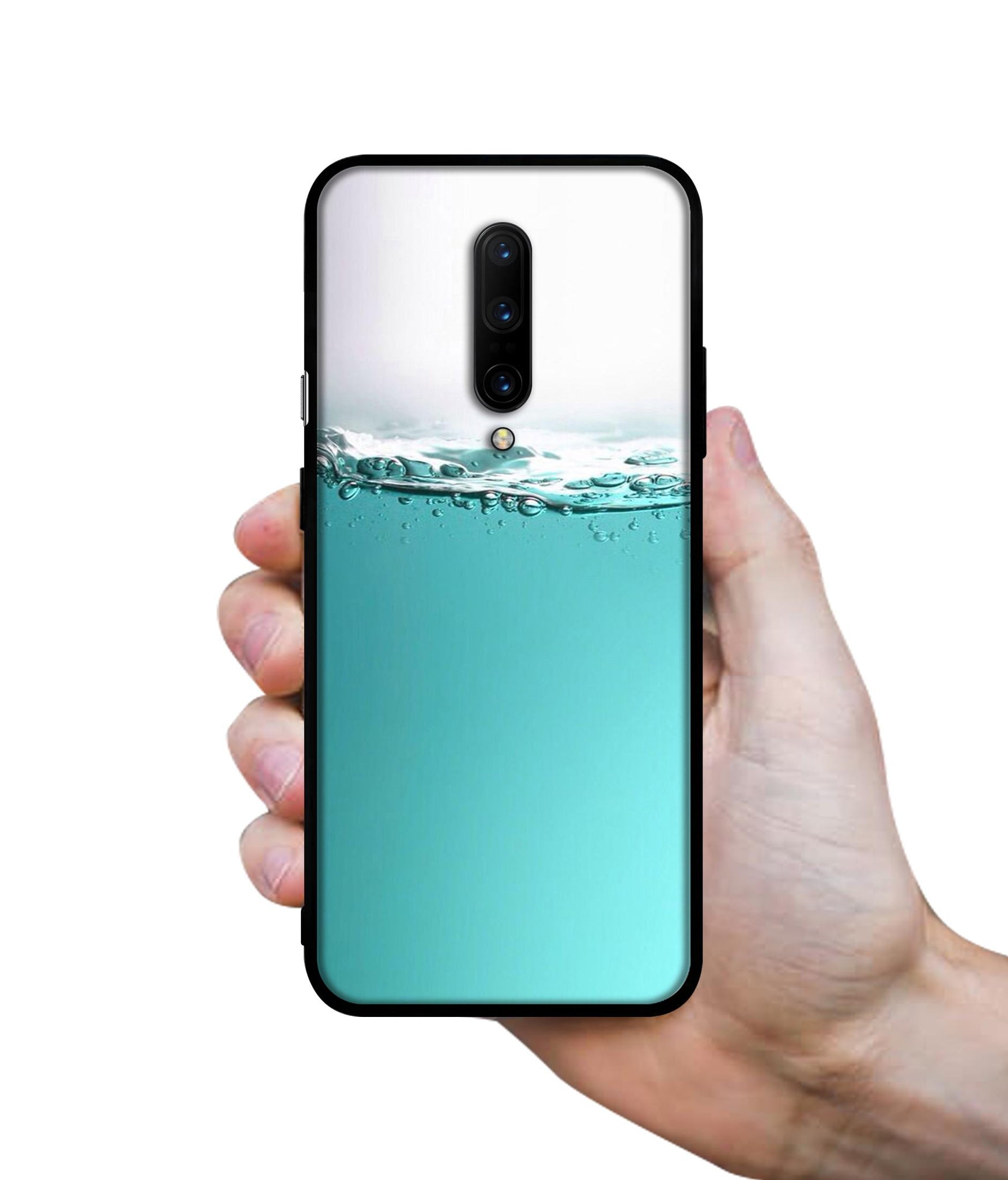 Half Fill Designer 2D Printed Back Case Cover for OnePlus 7 Pro 4G