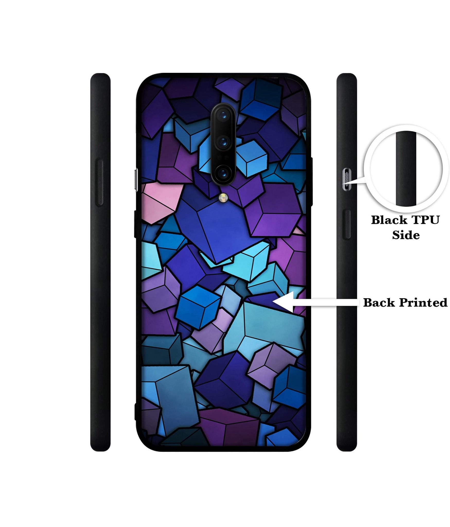 Color Box Designer 2D Printed Back Case Cover for OnePlus 7 Pro 4G