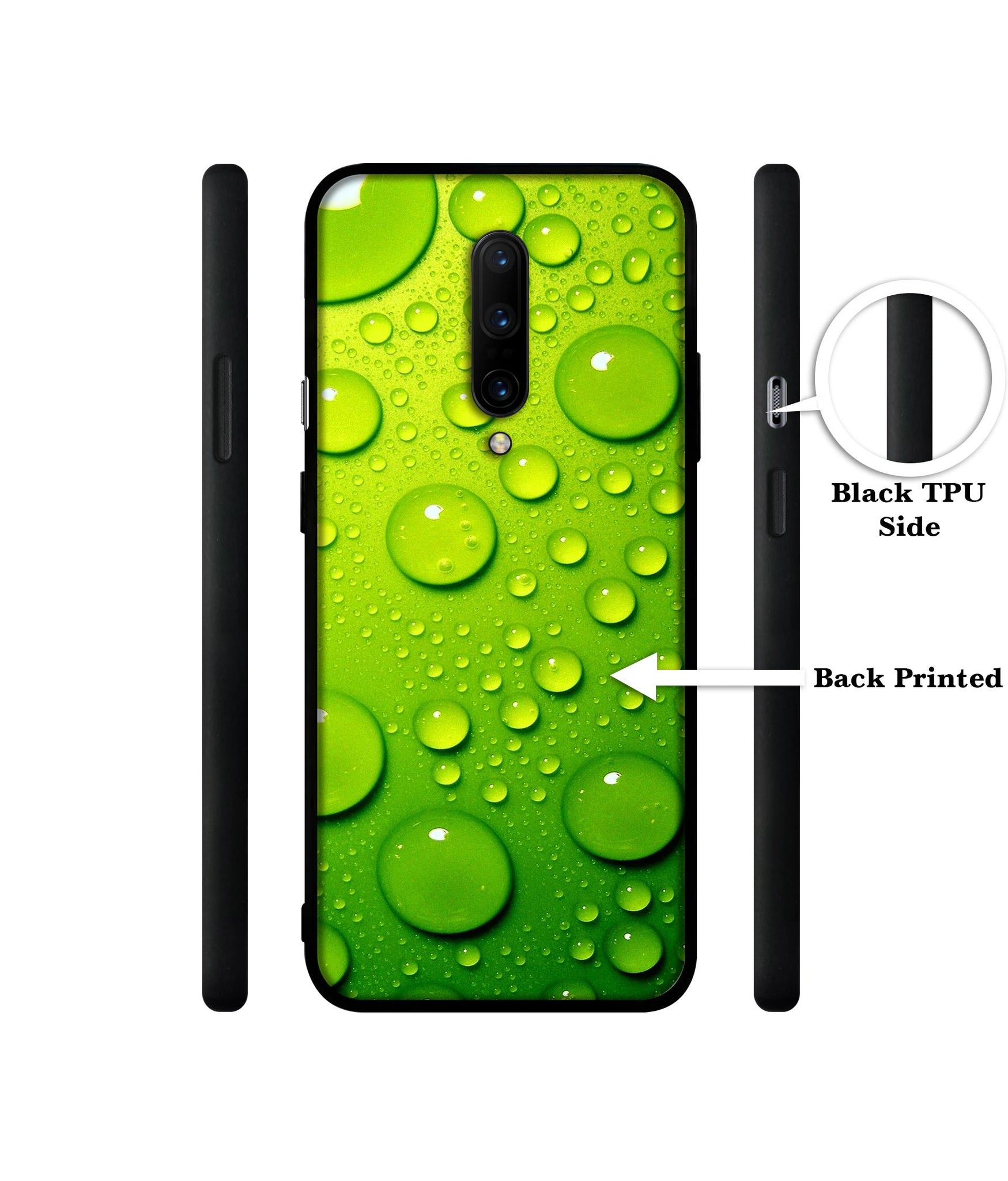 Green Bubbles Designer 2D Printed Back Case Cover for OnePlus 7 Pro 4G