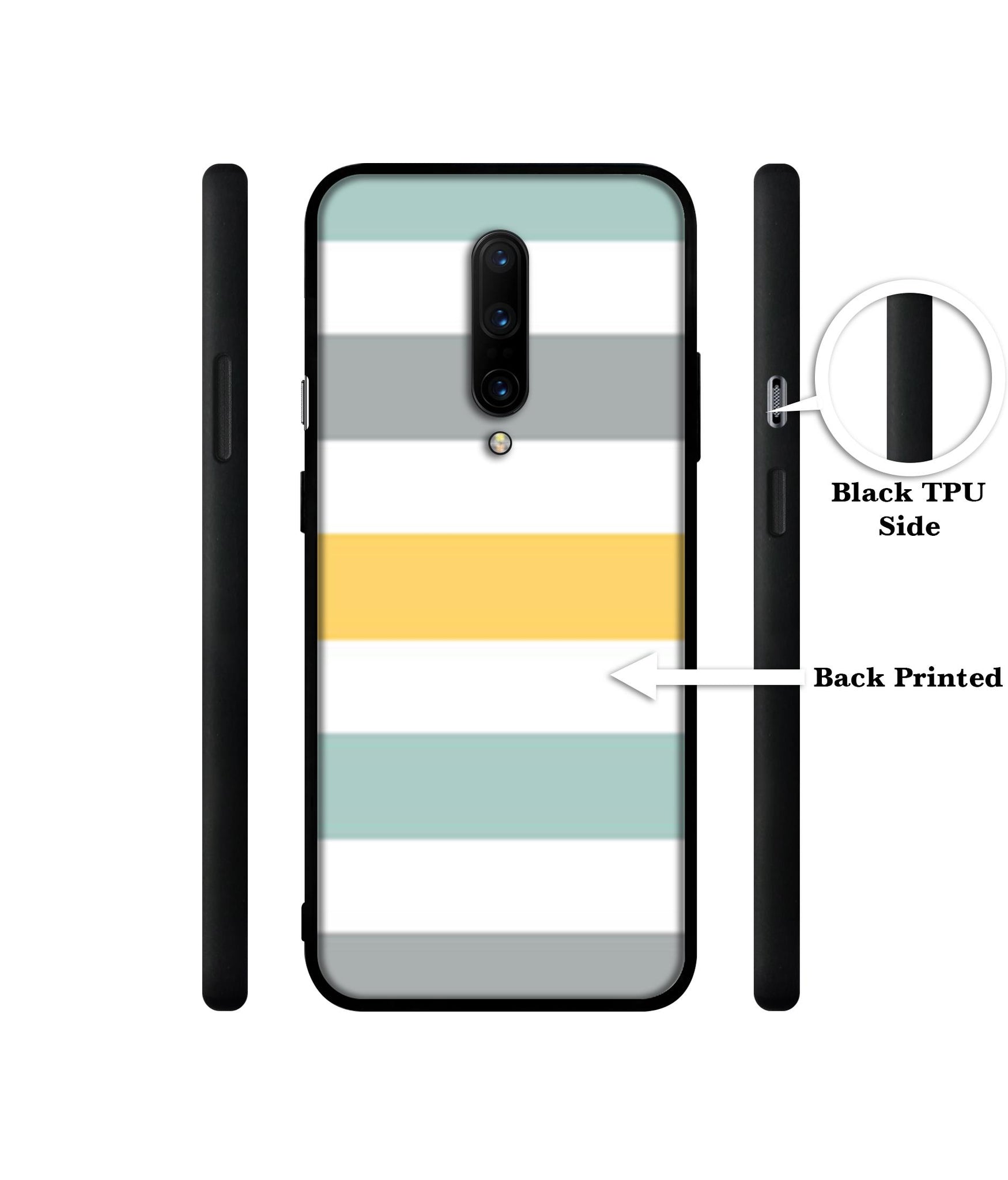 Line Texture Designer 2D Printed Back Case Cover for OnePlus 7 Pro 4G