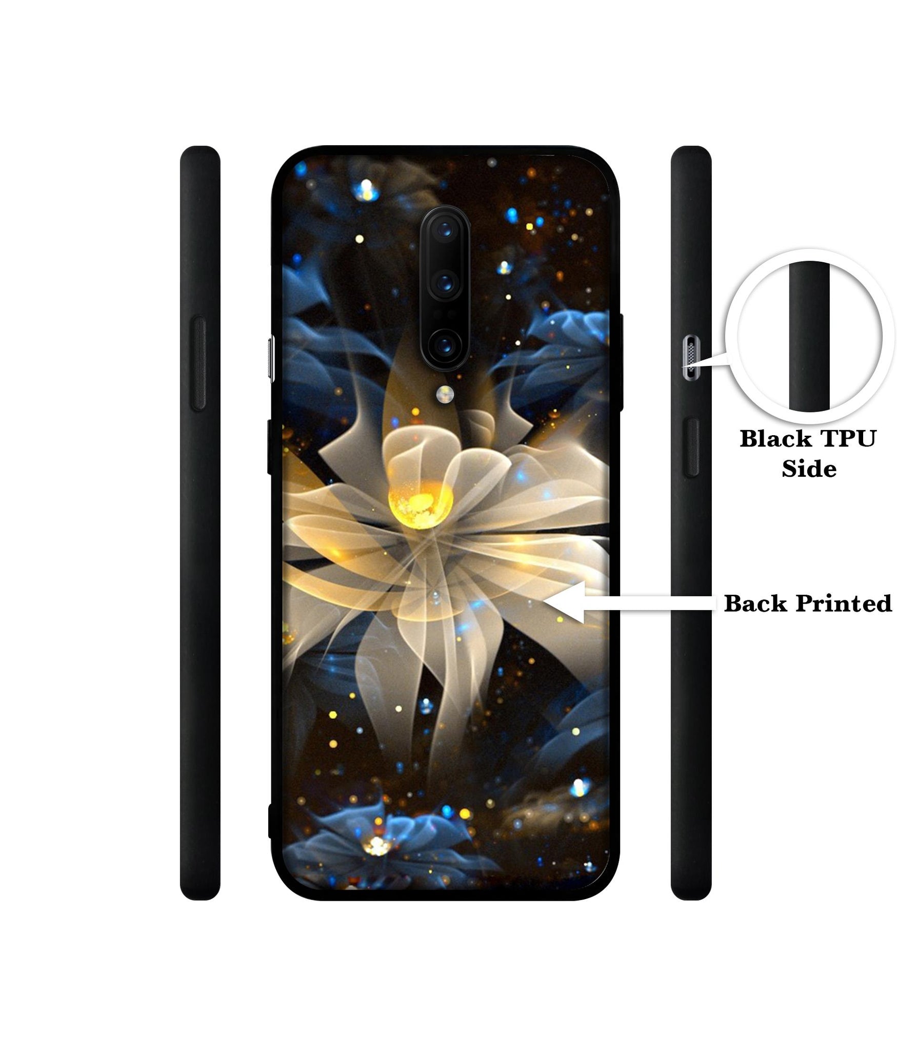 Art Flower Designer 2D Printed Back Case Cover for OnePlus 7 Pro 4G
