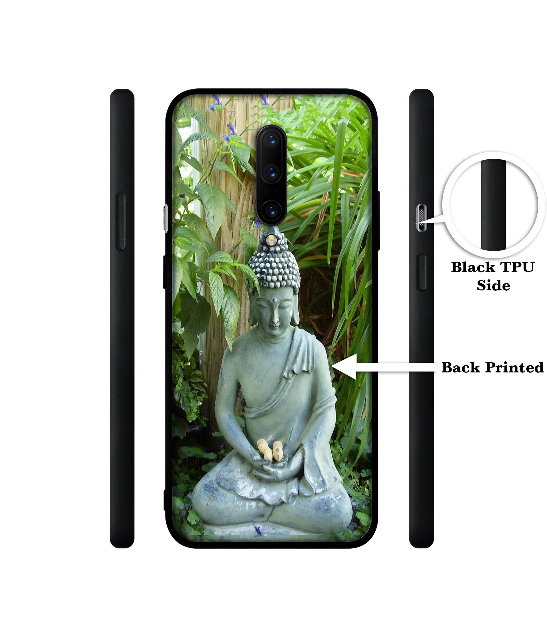 Buddhism Designer 2D Printed Back Case Cover for OnePlus 7 Pro 4G
