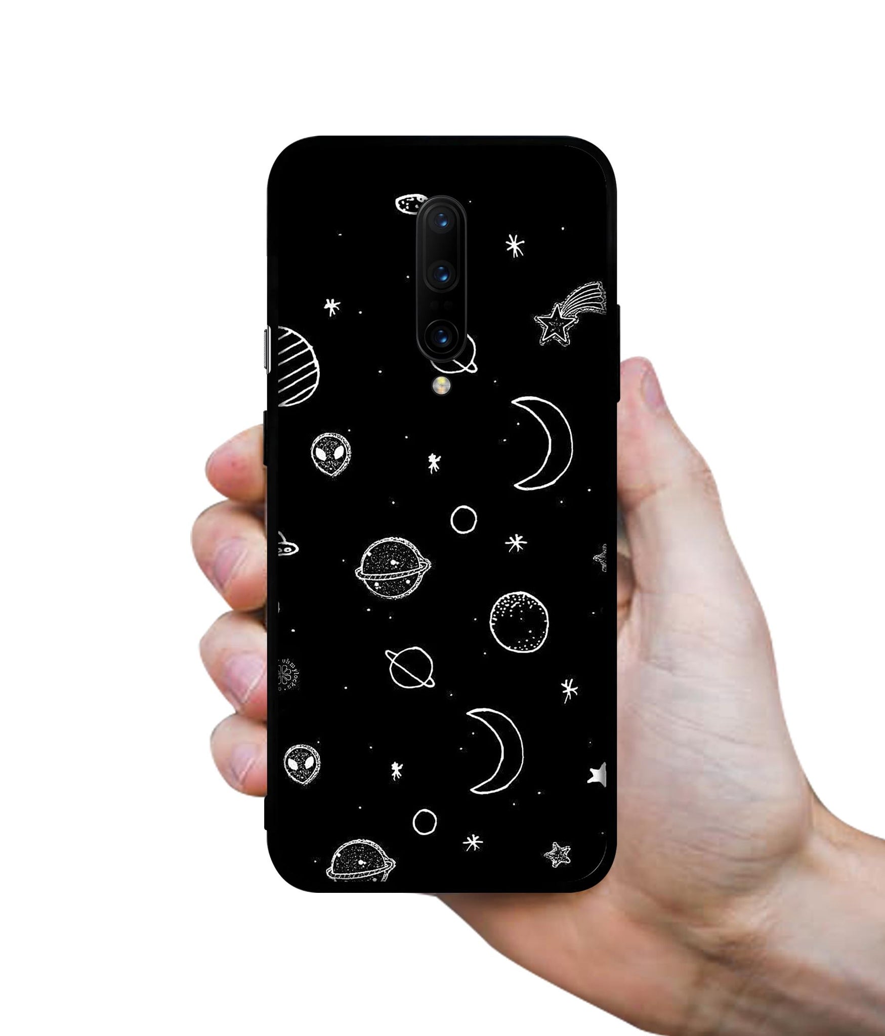 Space Stars Universe Designer 2D Printed Back Case Cover for OnePlus 7 Pro 4G