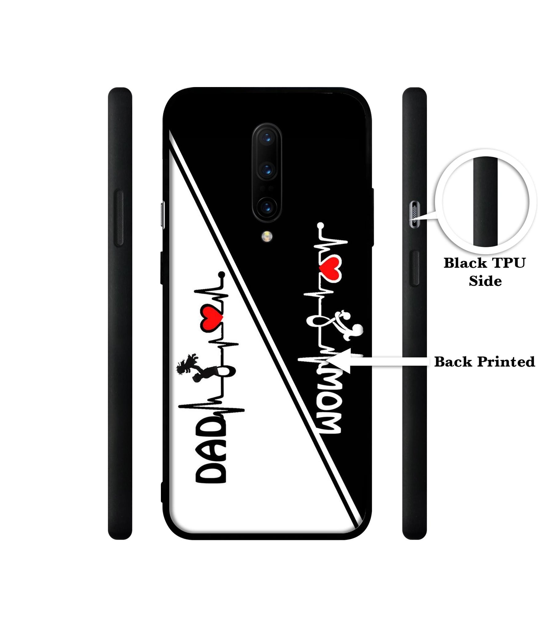Mom and Dad Lover Designer 2D Printed Back Case Cover for OnePlus 7 Pro 4G