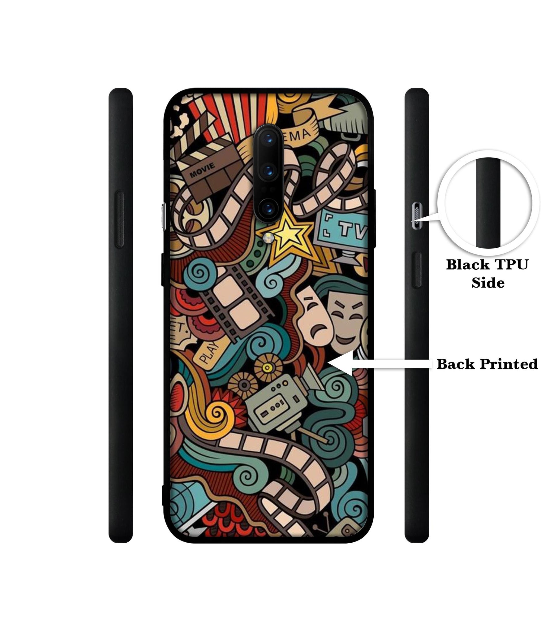 Movies Designer 2D Printed Back Case Cover for OnePlus 7 Pro 4G