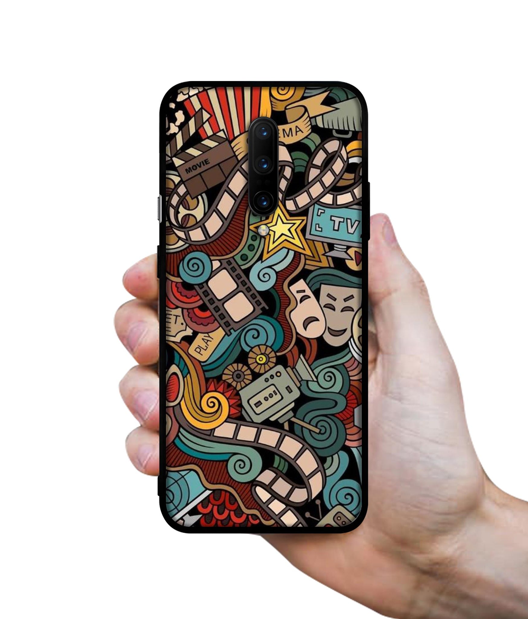 Movies Designer 2D Printed Back Case Cover for OnePlus 7 Pro 4G
