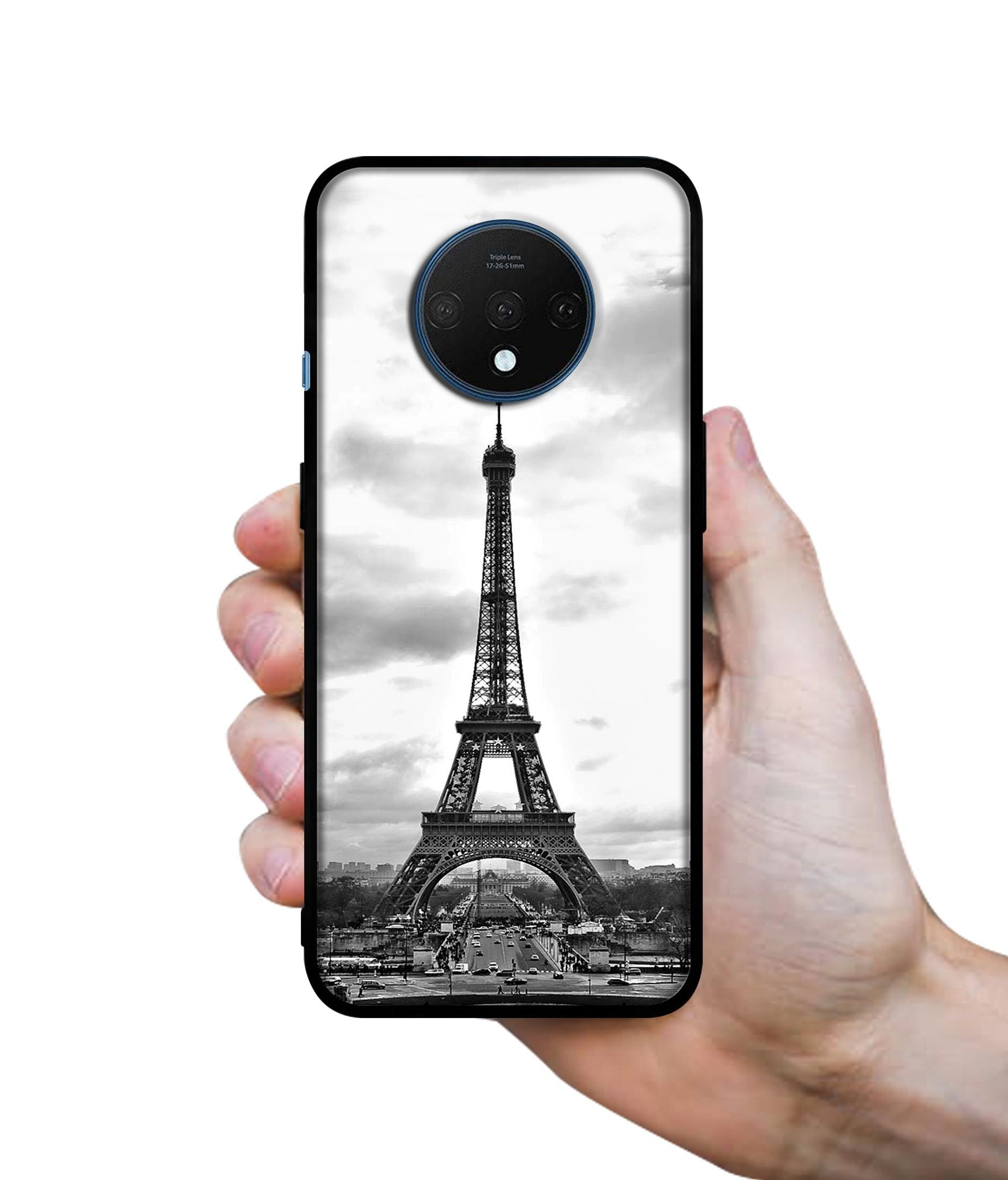 Eiffel Tower Designer 2D Printed Back Case Cover for OnePlus 7T 4G