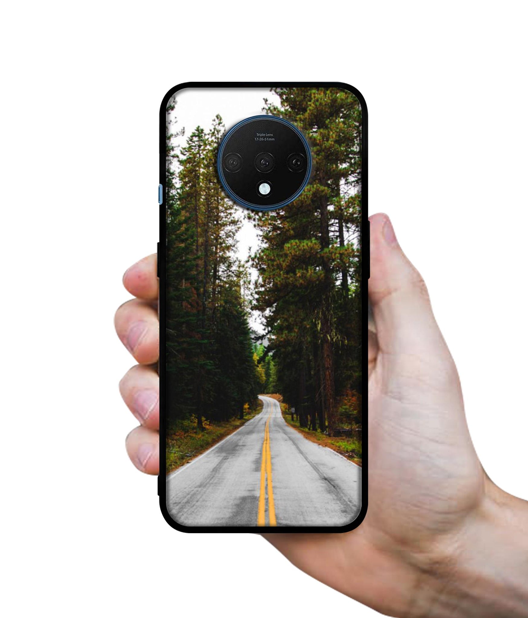 Road Photo Designer 2D Printed Back Case Cover for OnePlus 7T 4G