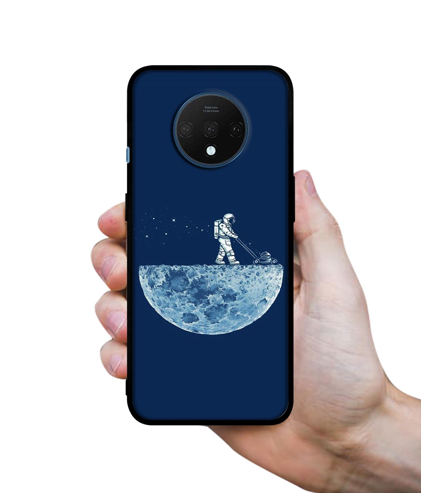 Moon Walk Designer 2D Printed Back Case Cover for OnePlus 7T 4G