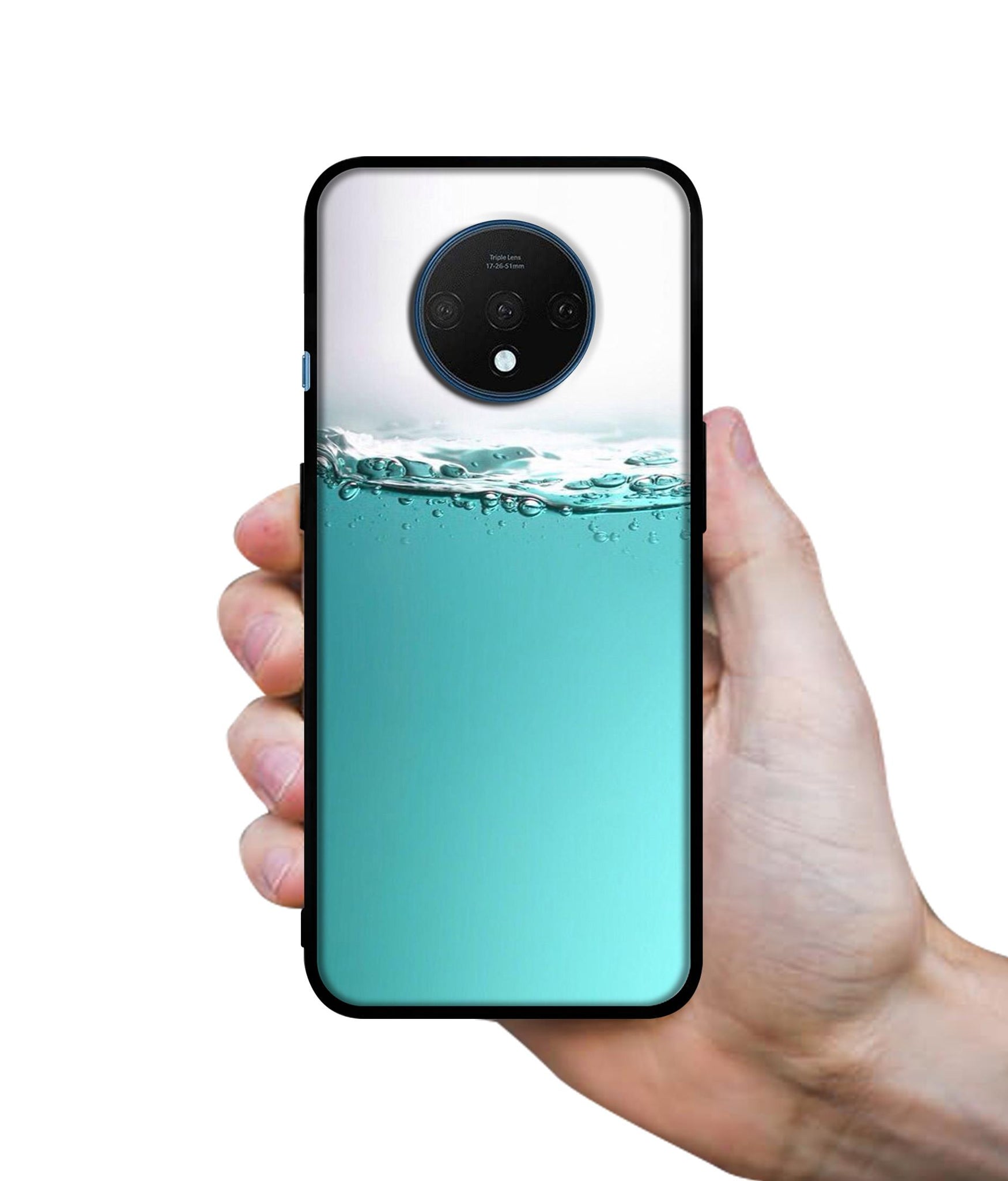 Half Fill Designer 2D Printed Back Case Cover for OnePlus 7T 4G