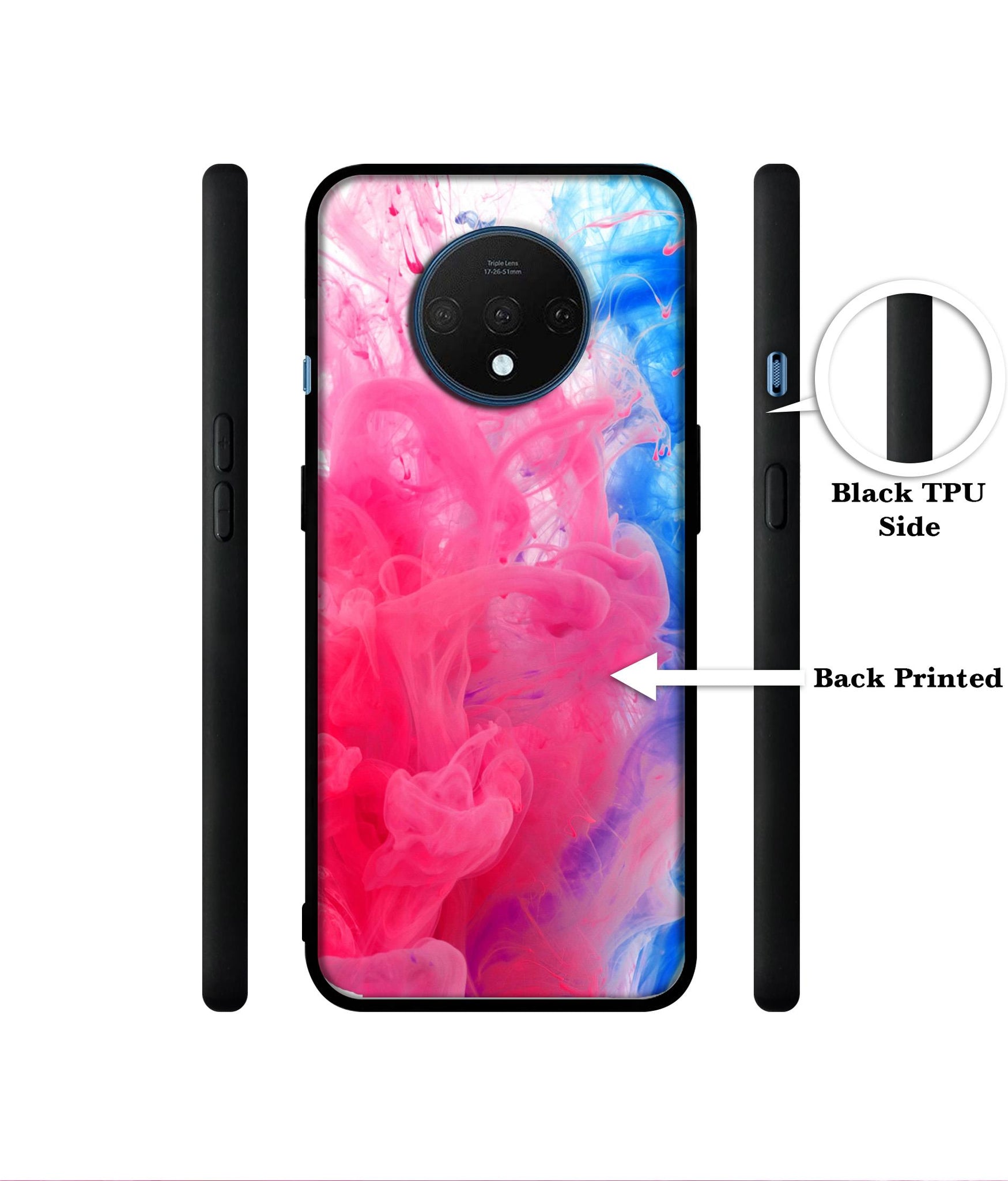 Fractal Paint Designer 2D Printed Back Case Cover for OnePlus 7T 4G