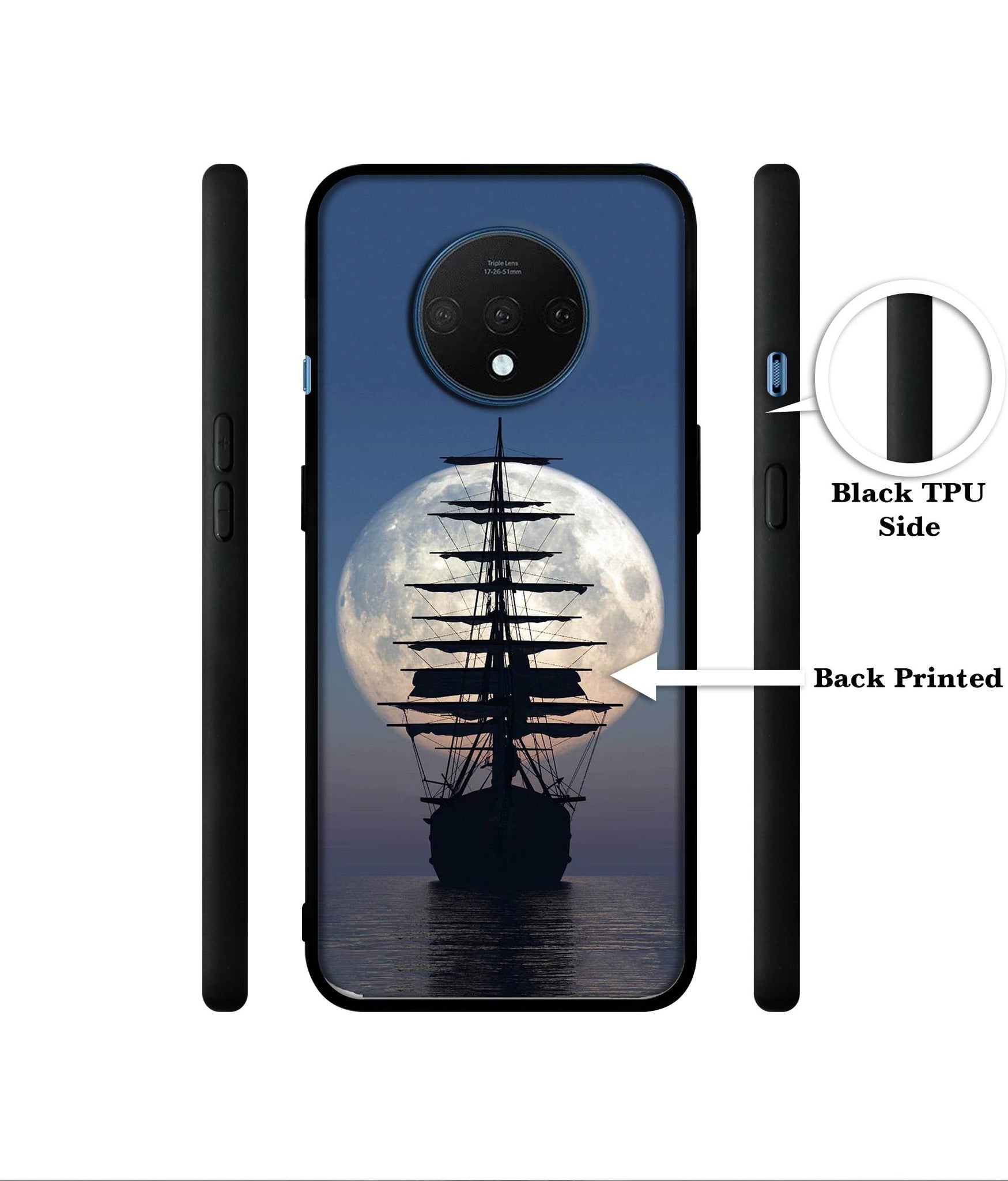 Sea Sunset Designer 2D Printed Back Case Cover for OnePlus 7T 4G