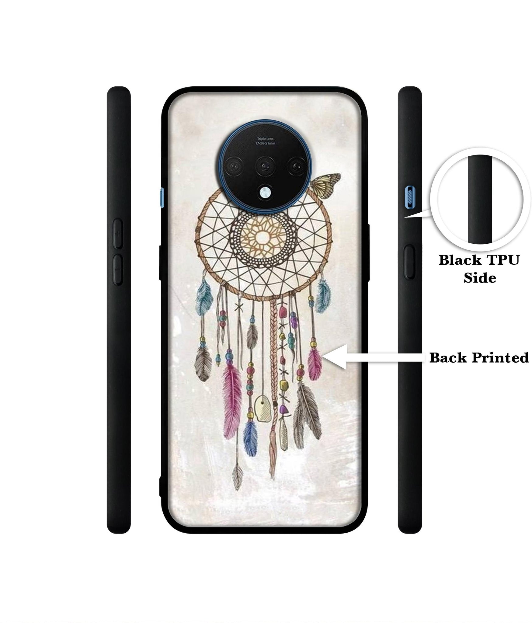 Wall Hanging Designer 2D Printed Back Case Cover for OnePlus 7T 4G