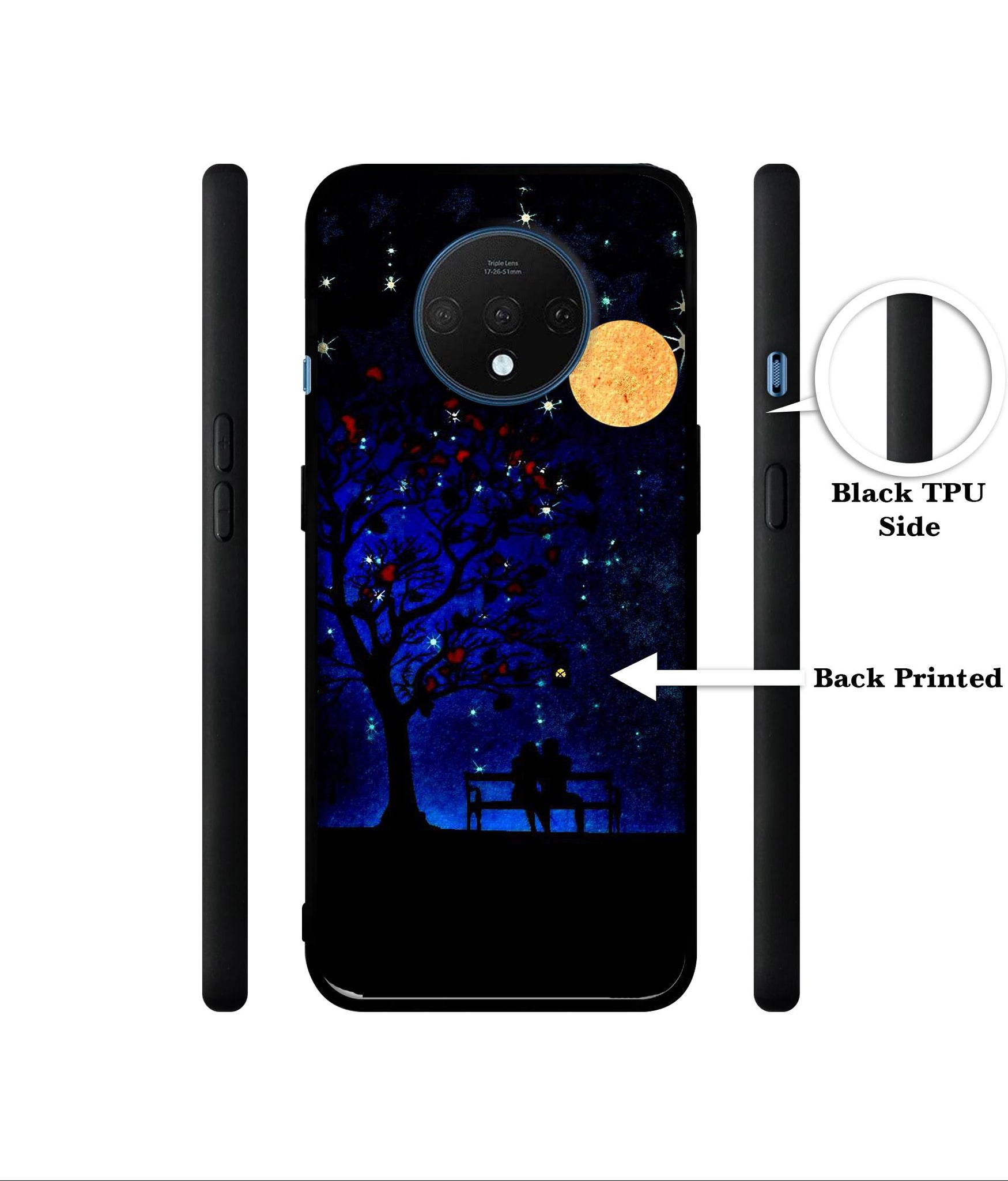 Blue Sky Designer 2D Printed Back Case Cover for OnePlus 7T 4G