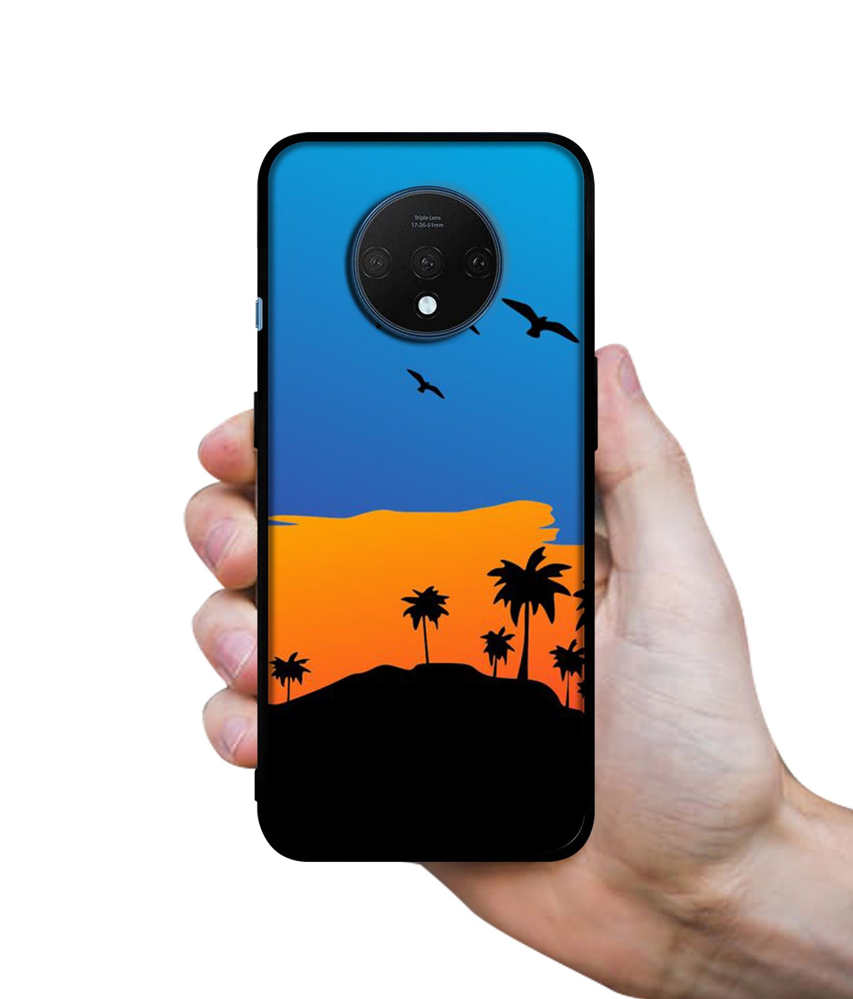 Nature Designer 2D Printed Back Case Cover for OnePlus 7T 4G