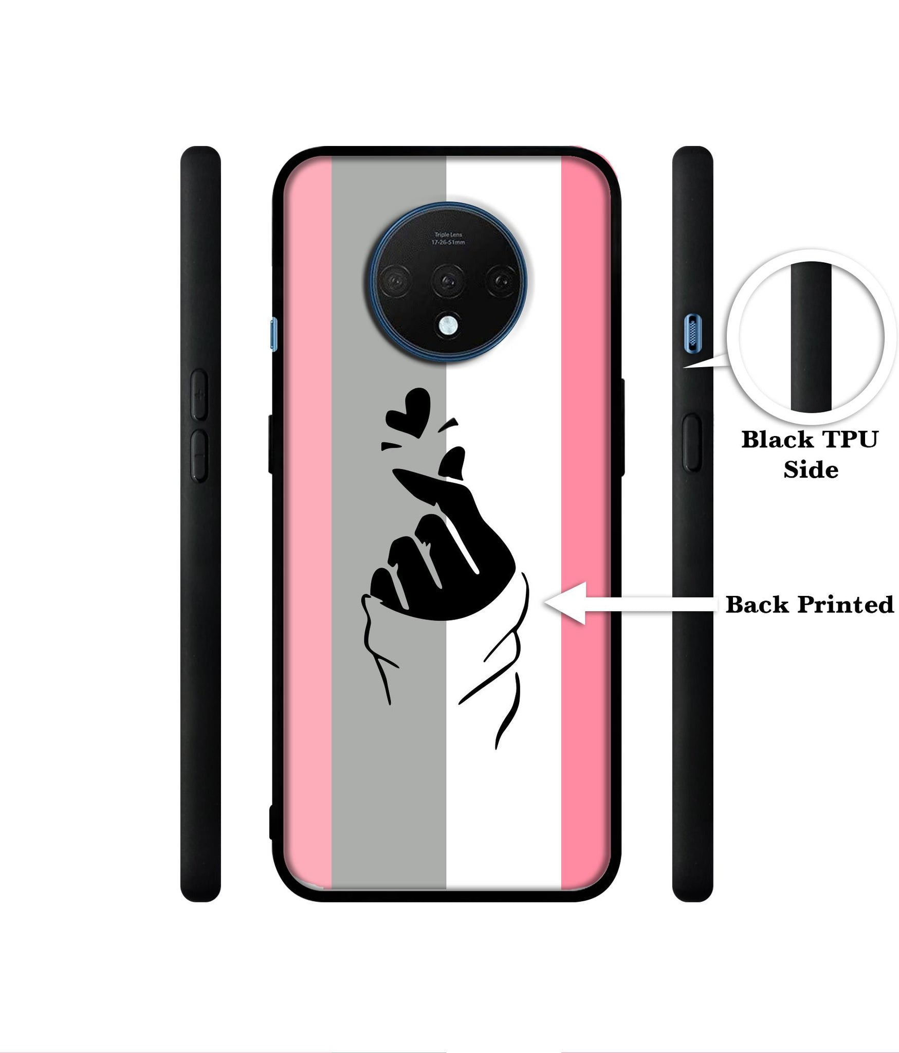 Cute Mini Love Designer 2D Printed Back Case Cover for OnePlus 7T 4G
