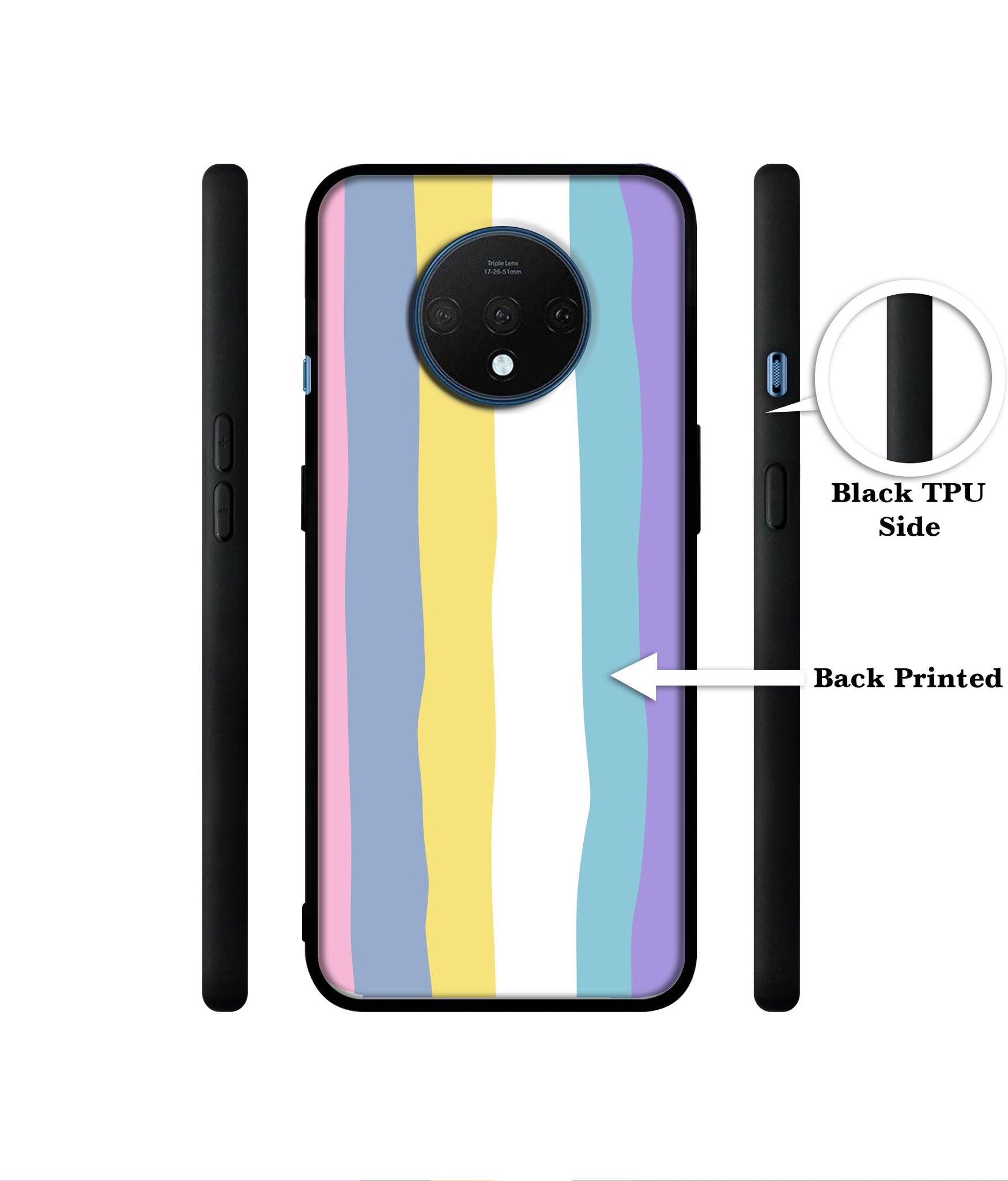 Beautiful Colors Designer 2D Printed Back Case Cover for OnePlus 7T 4G