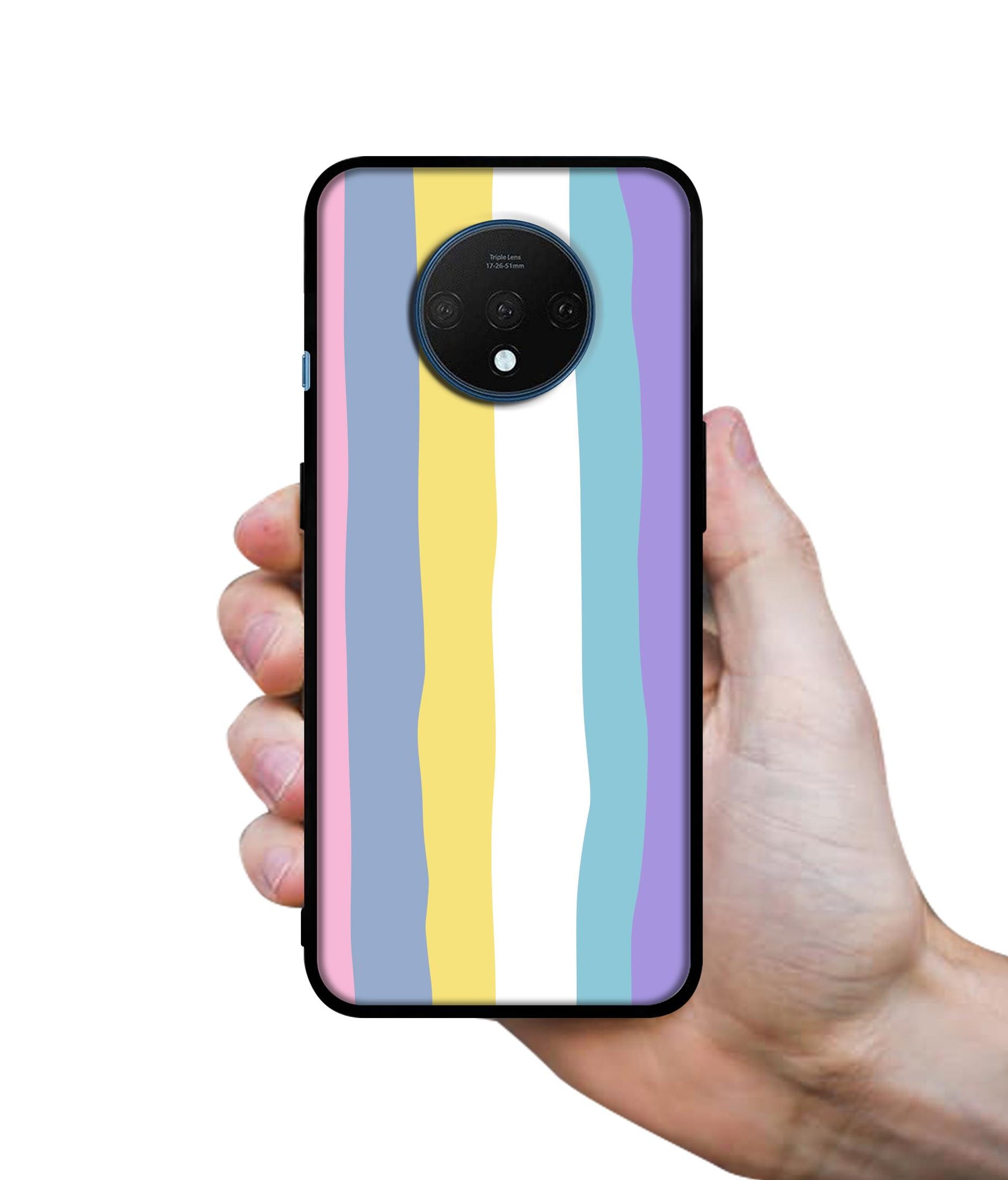 Beautiful Colors Designer 2D Printed Back Case Cover for OnePlus 7T 4G
