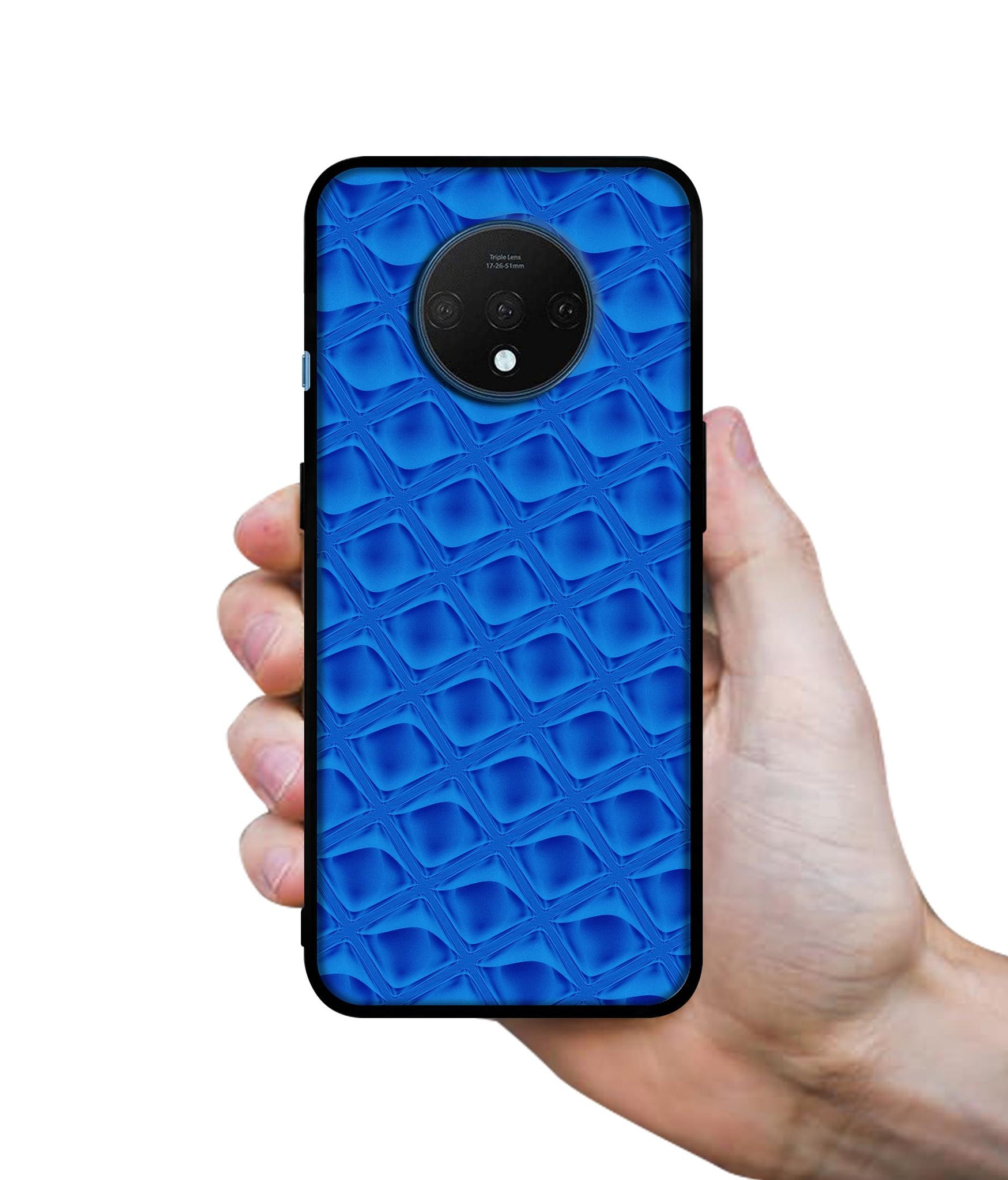 Blue Diamond Designer 2D Printed Back Case Cover for OnePlus 7T 4G