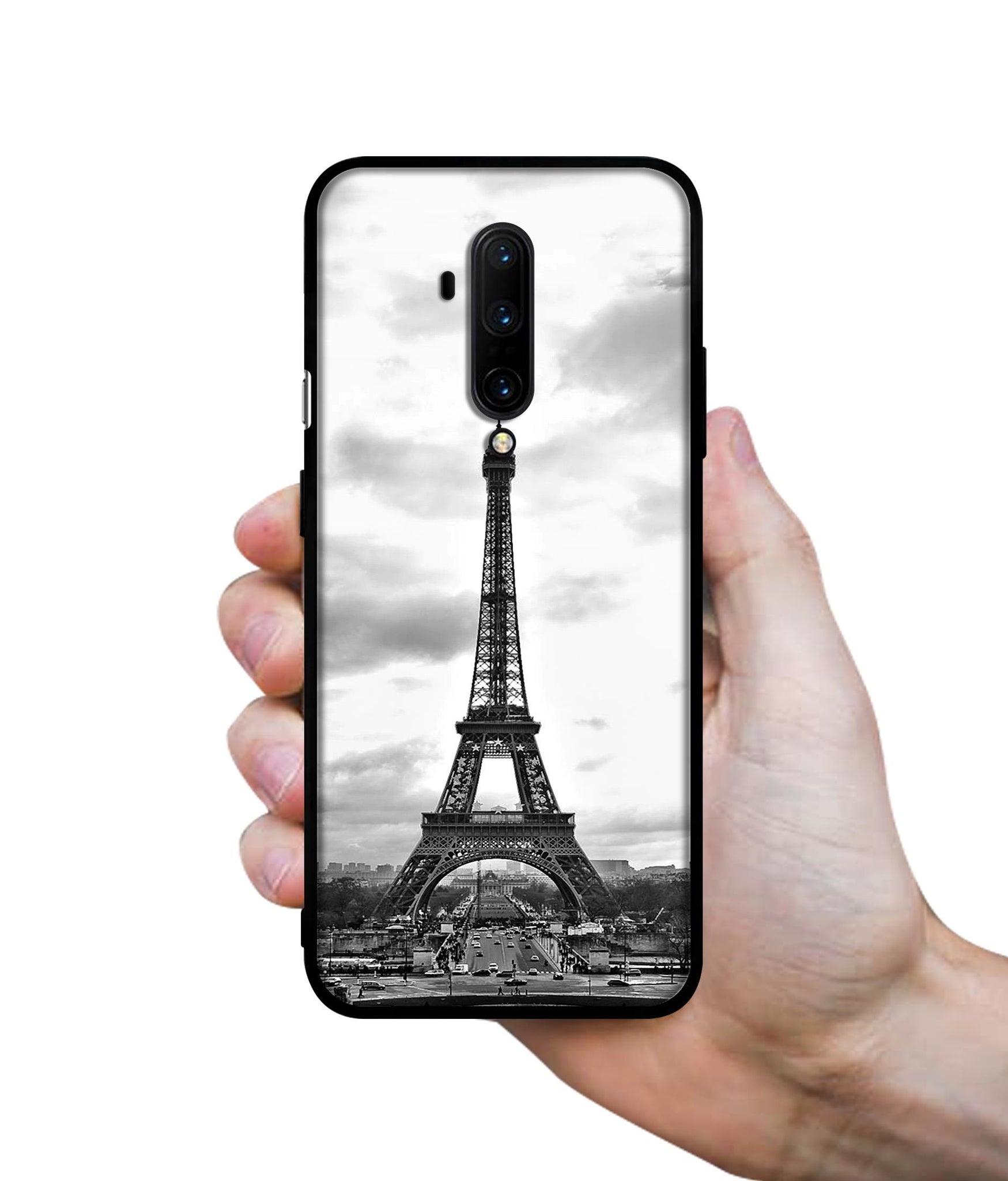 Eiffel Tower Designer 2D Printed Back Case Cover for OnePlus 7T Pro 4G