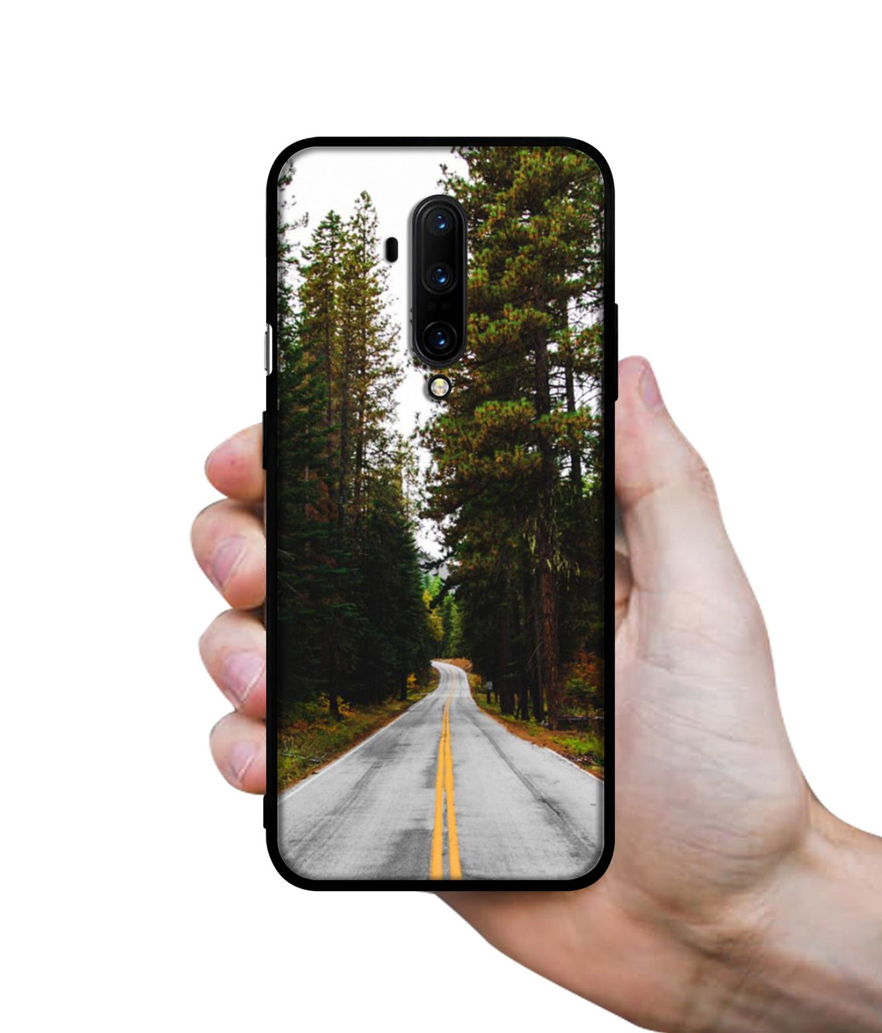 Road Photo Designer 2D Printed Back Case Cover for OnePlus 7T Pro 4G