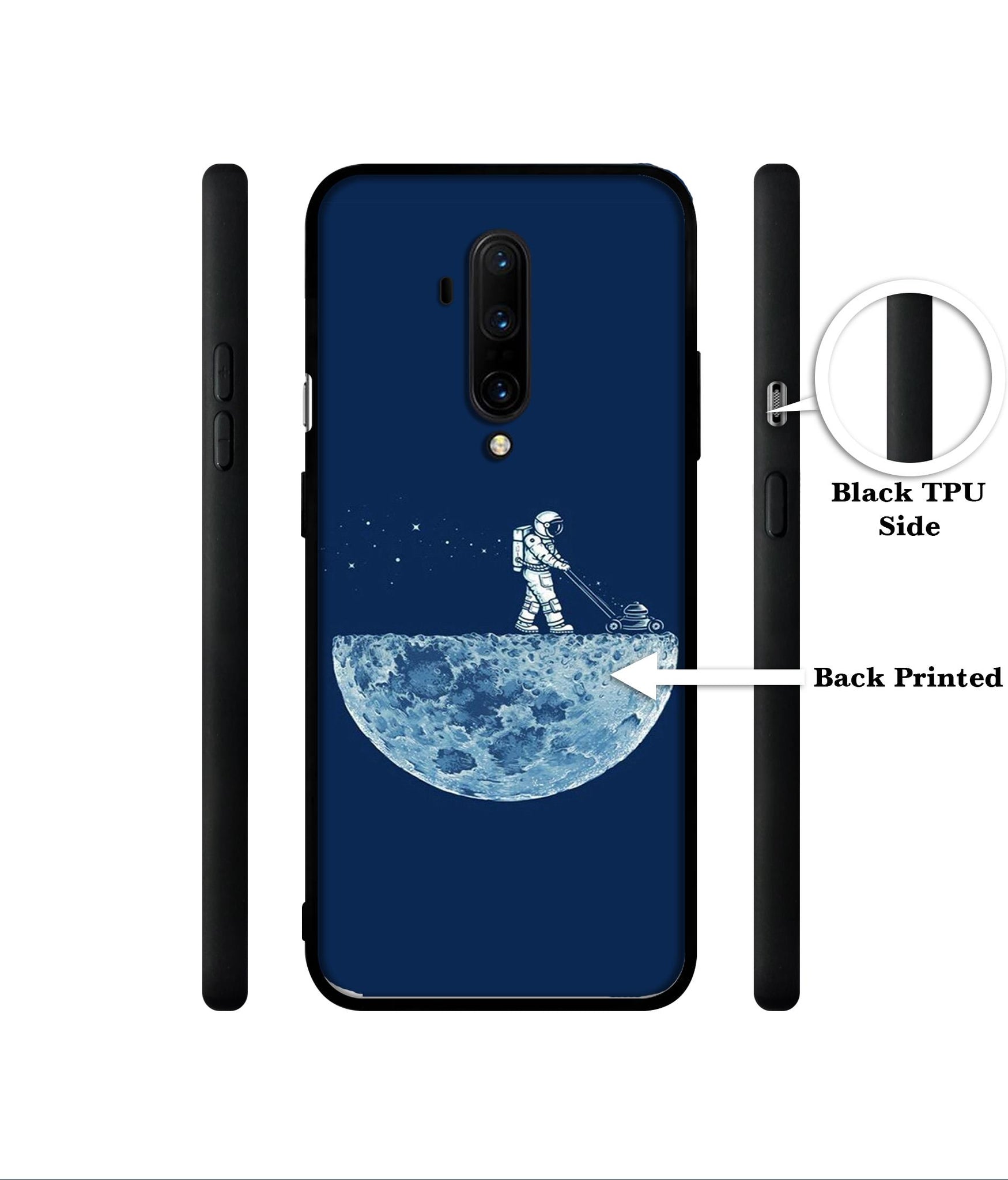 Moon Walk Designer 2D Printed Back Case Cover for OnePlus 7T Pro 4G