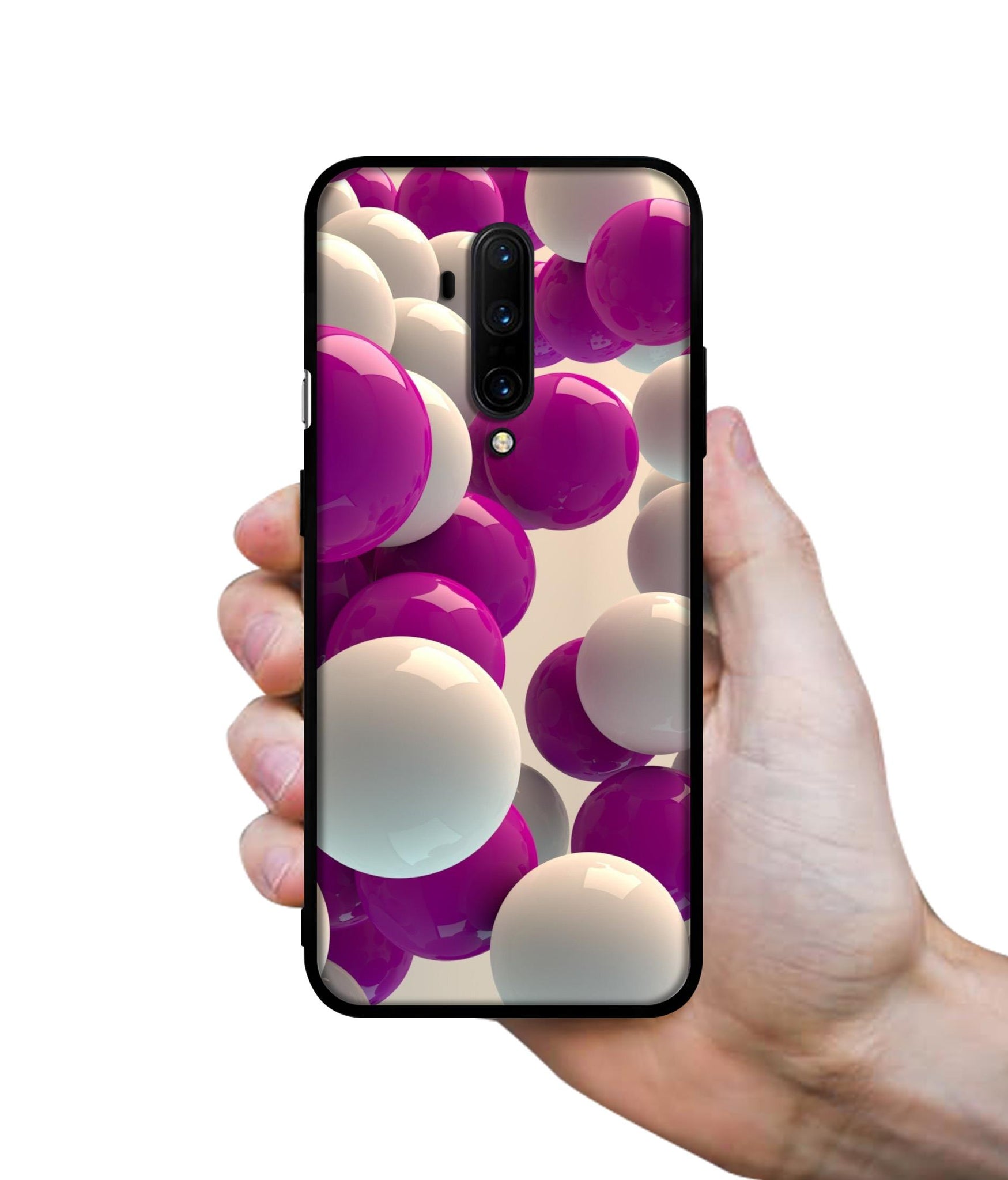 3D Balloons Designer 2D Printed Back Case Cover for OnePlus 7T Pro 4G