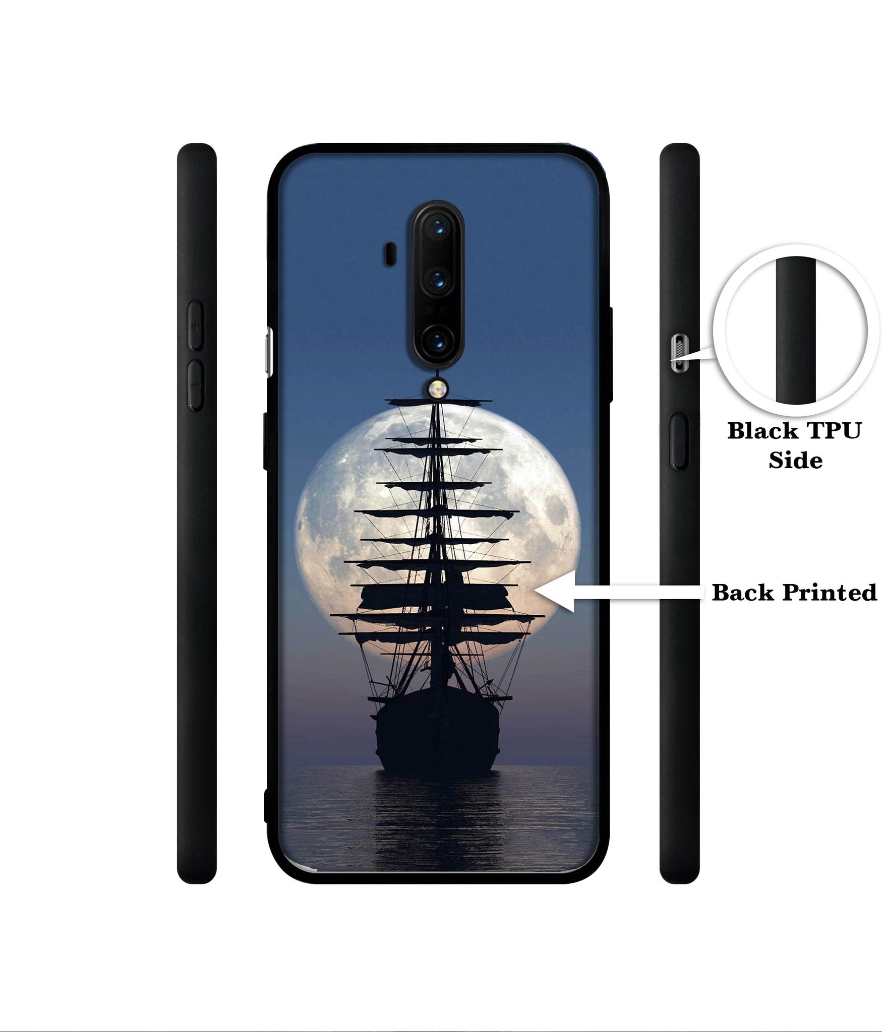 Sea Sunset Designer 2D Printed Back Case Cover for OnePlus 7T Pro 4G