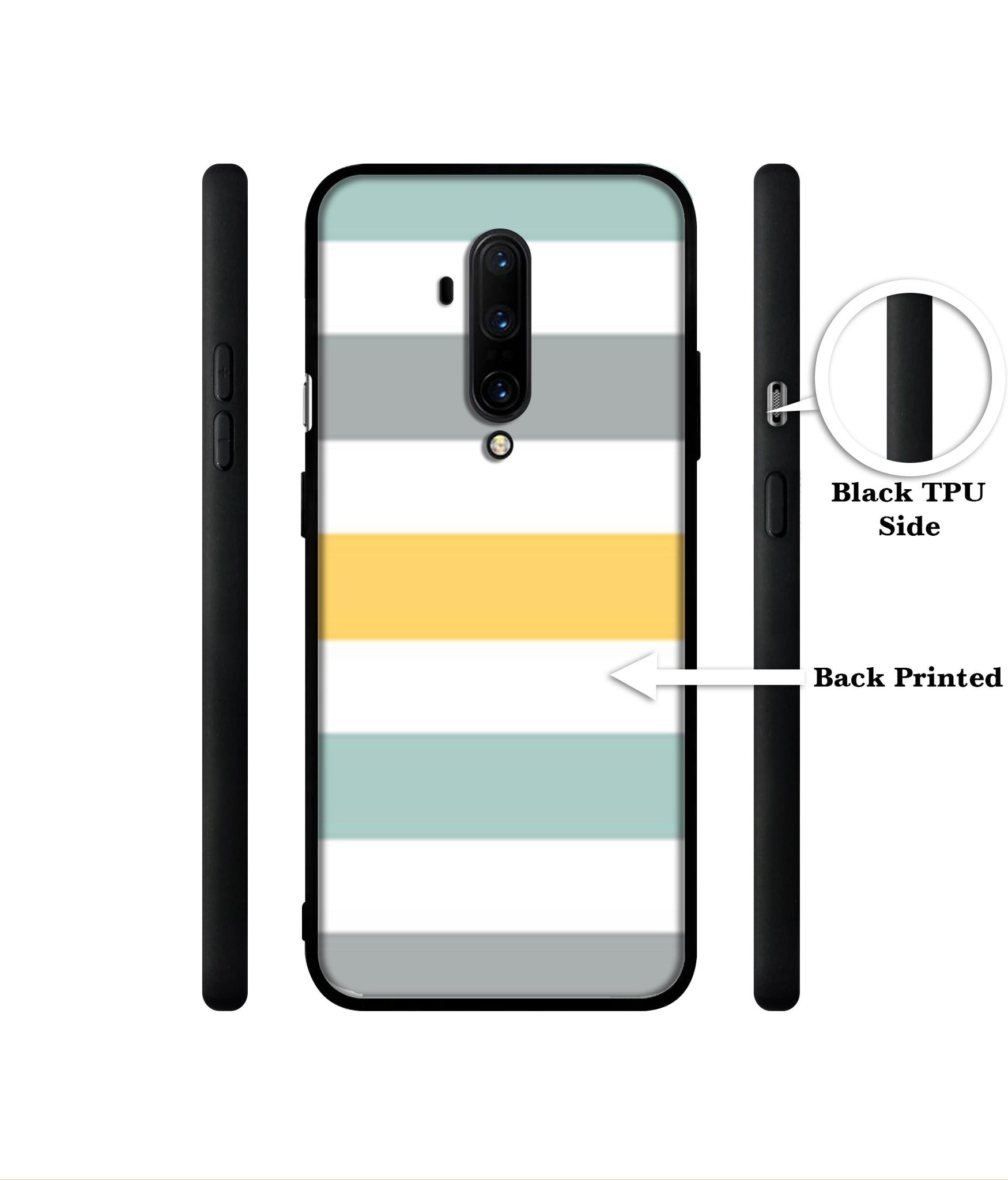 Line Texture Designer 2D Printed Back Case Cover for OnePlus 7T Pro 4G