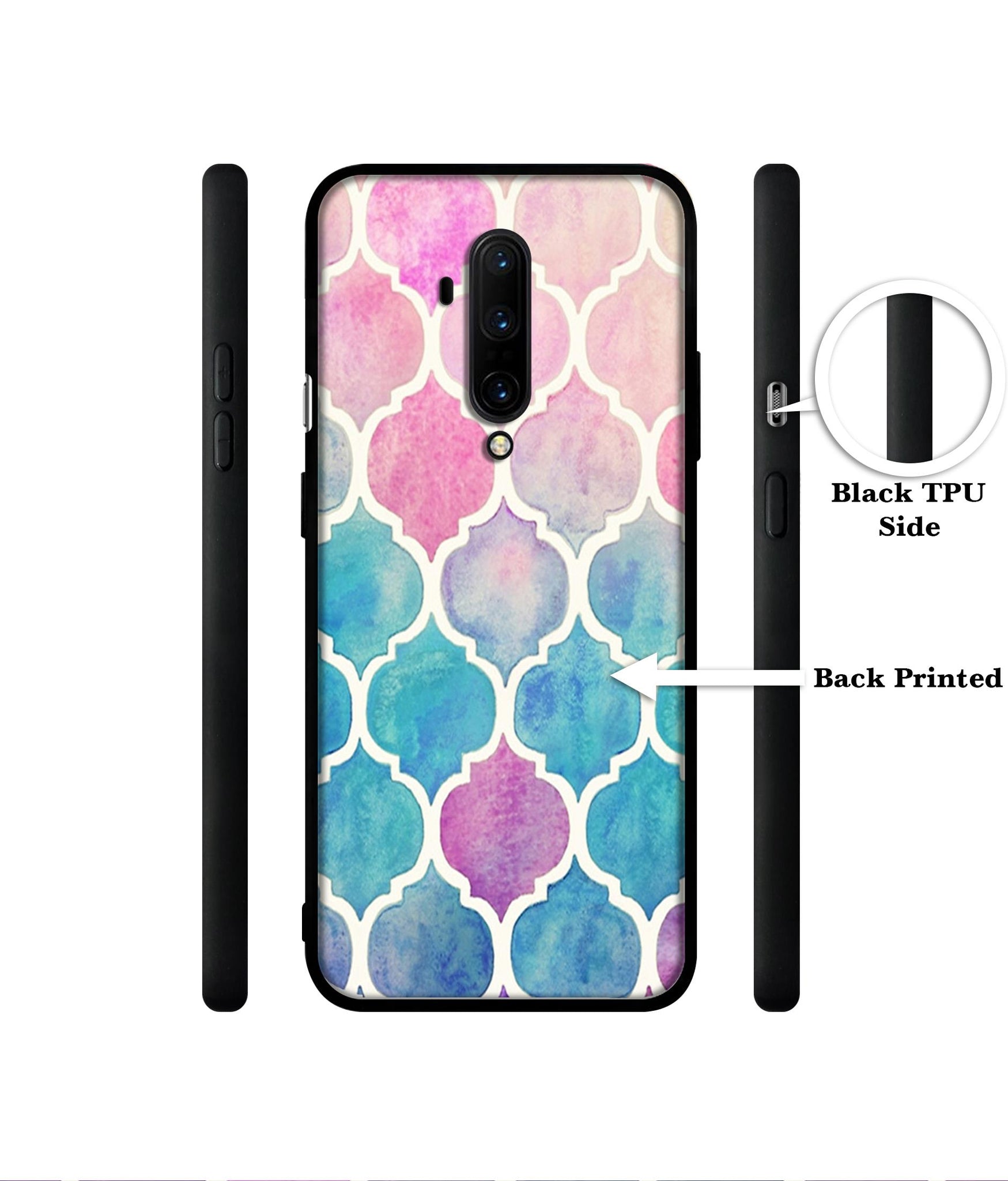 Patterns Art Designer 2D Printed Back Case Cover for OnePlus 7T Pro 4G