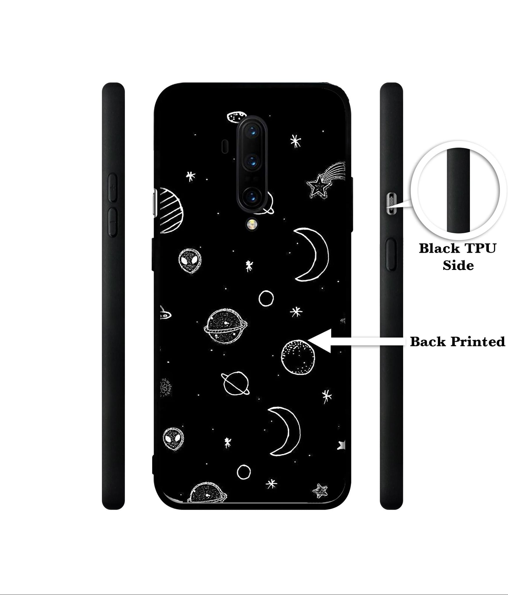 Space Stars Universe Designer 2D Printed Back Case Cover for OnePlus 7T Pro 4G