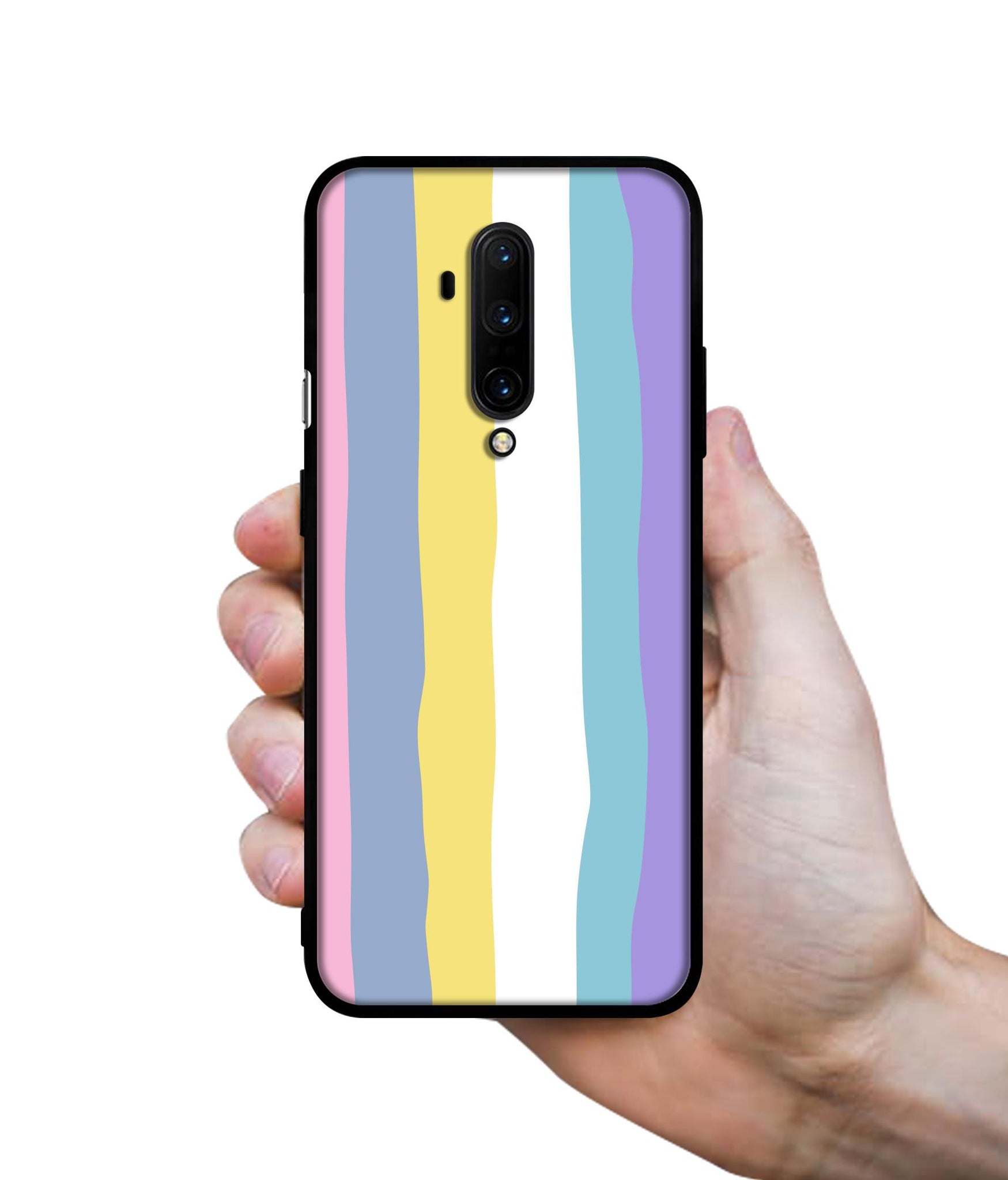 Beautiful Colors Designer 2D Printed Back Case Cover for OnePlus 7T Pro 4G