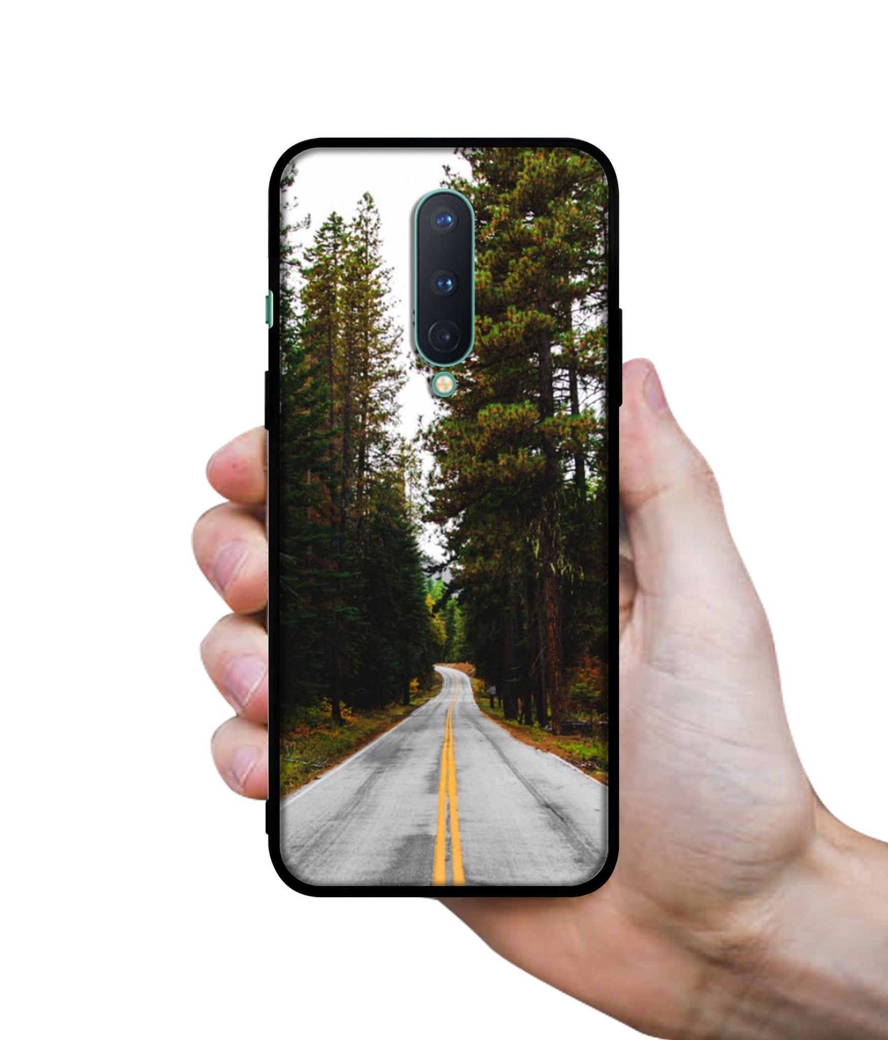 Road Photo Designer 2D Printed Back Case Cover for OnePlus 8 5G