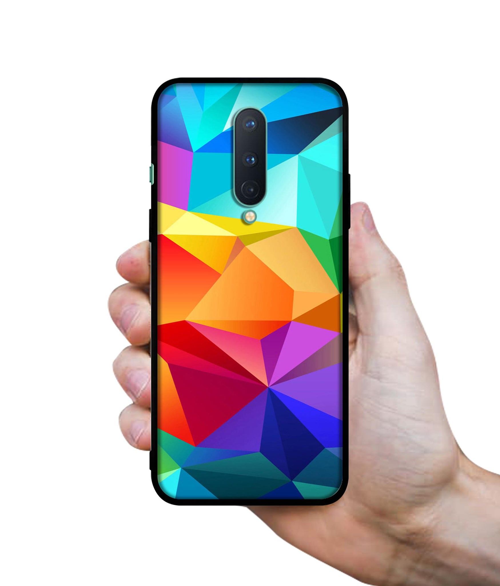 Colorful Pattern Designer 2D Printed Back Case Cover for OnePlus 8 5G